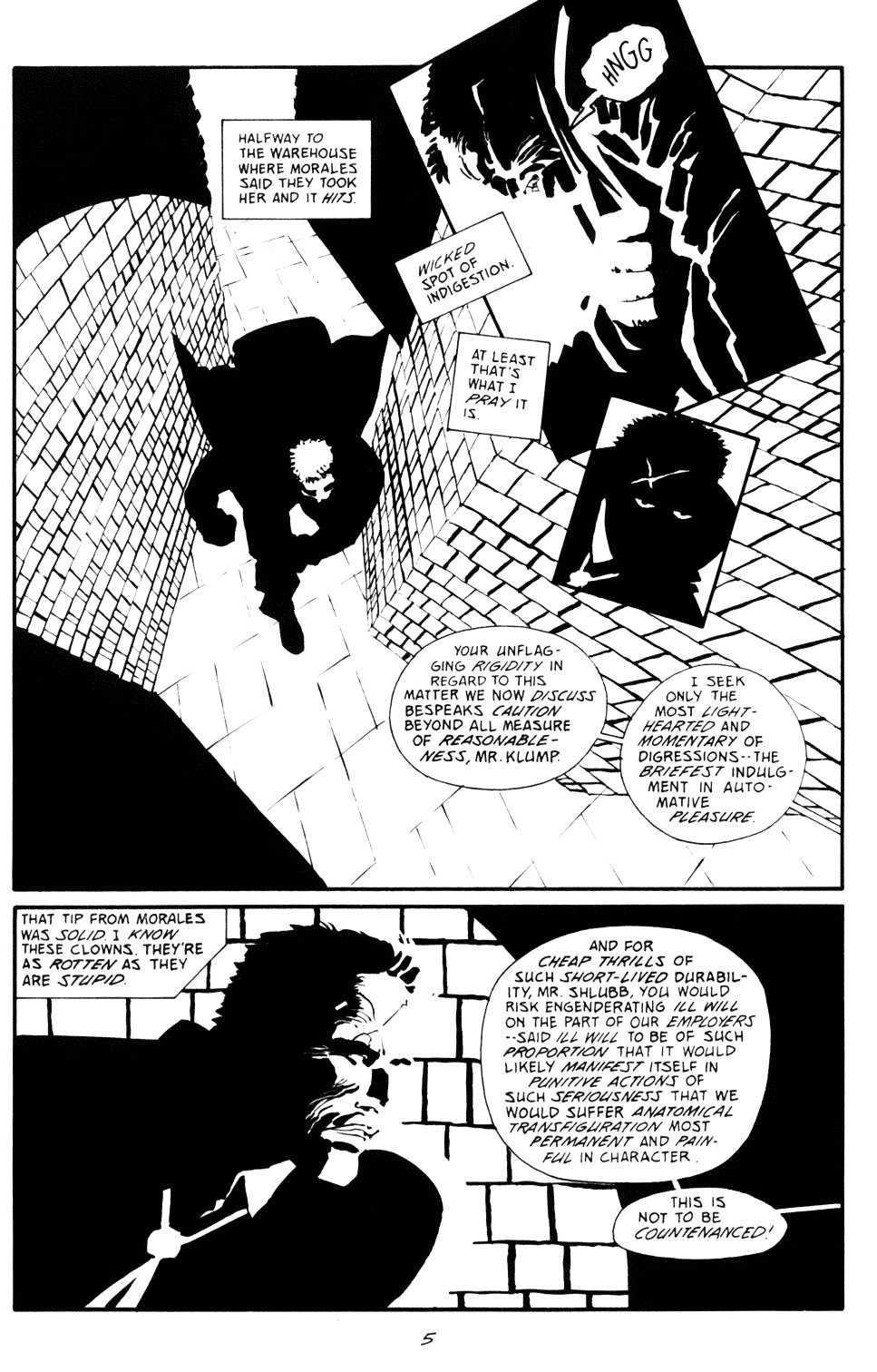 Read online Sin City: That Yellow Bastard comic -  Issue #1 - 6