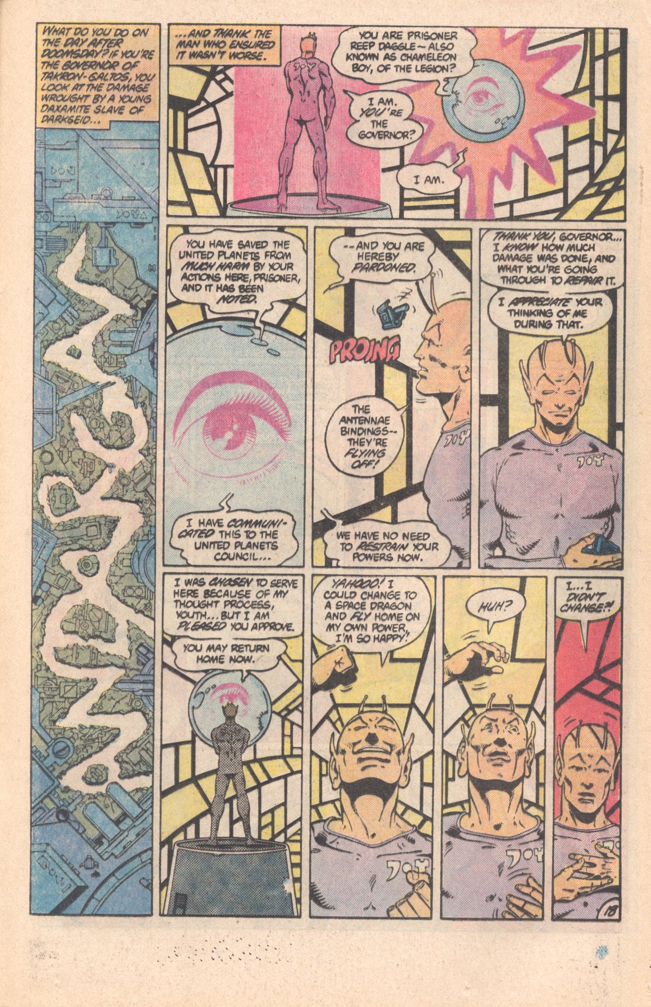 Legion of Super-Heroes (1980) 296 Page 18