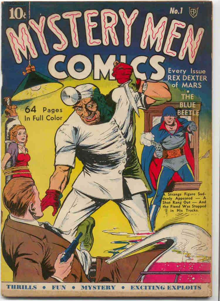 Read online Mystery Men Comics comic -  Issue #1 - 1