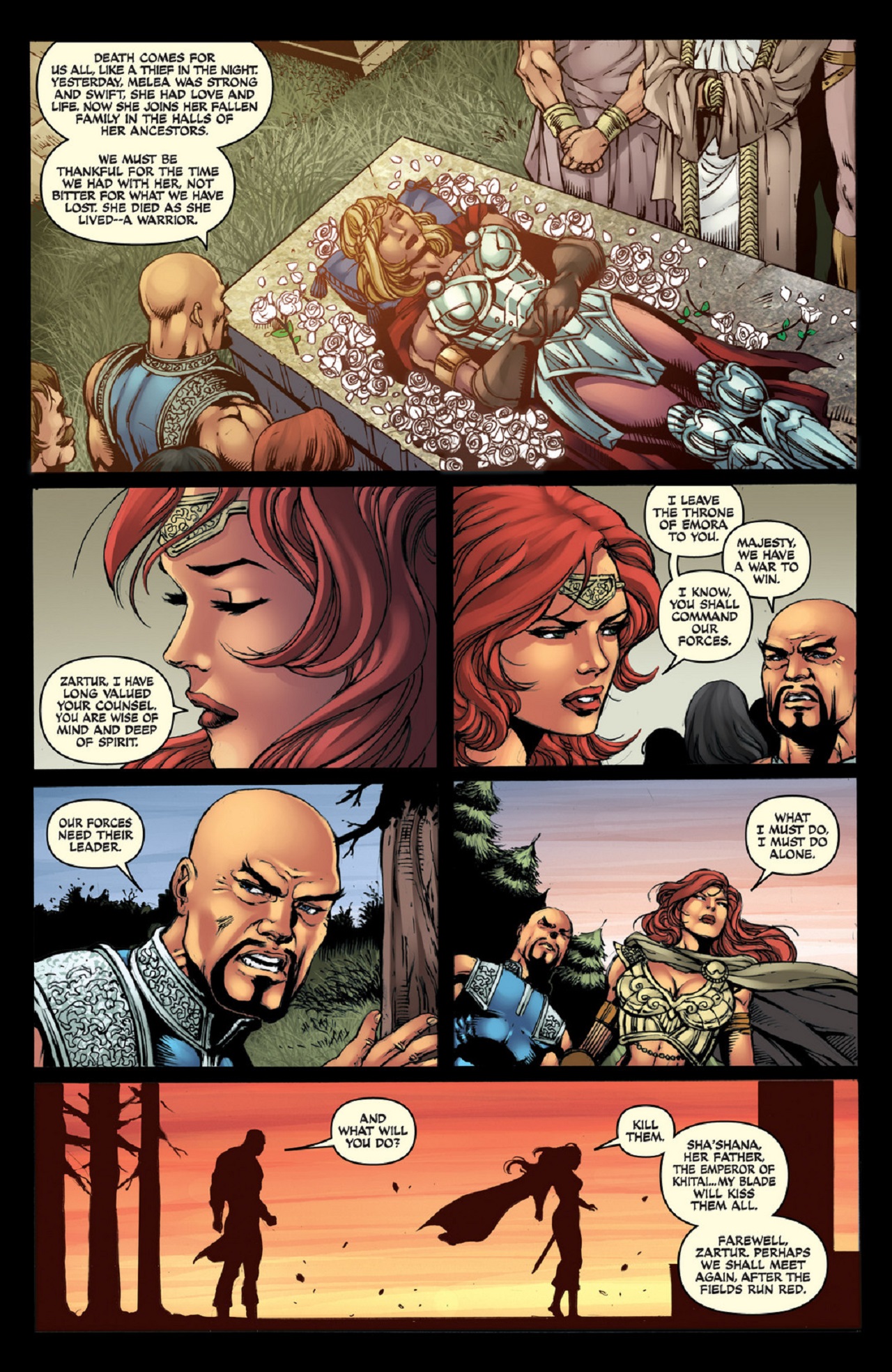 Read online Queen Sonja comic -  Issue #33 - 21