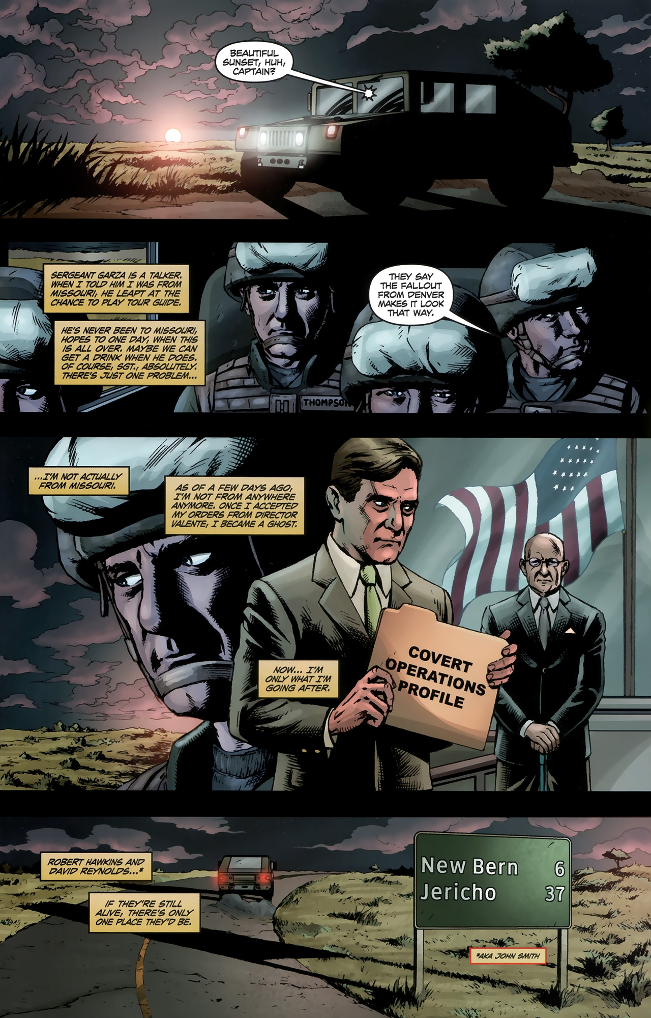 Read online Jericho comic -  Issue #6 - 3