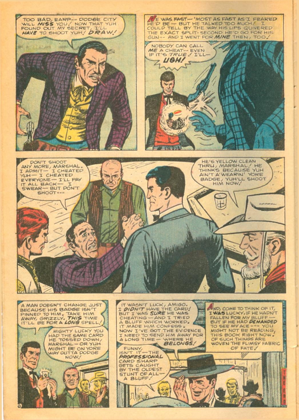 Read online Wyatt Earp comic -  Issue #22 - 8