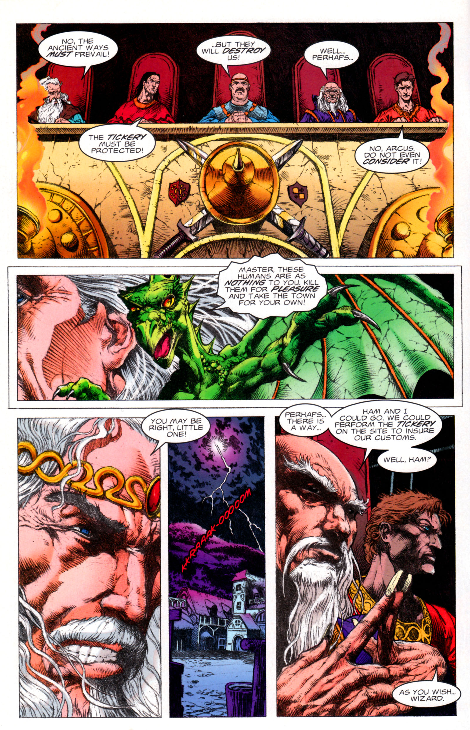 Read online Elder Dragons: A Magic The Gathering Legend comic -  Issue #1 - 4