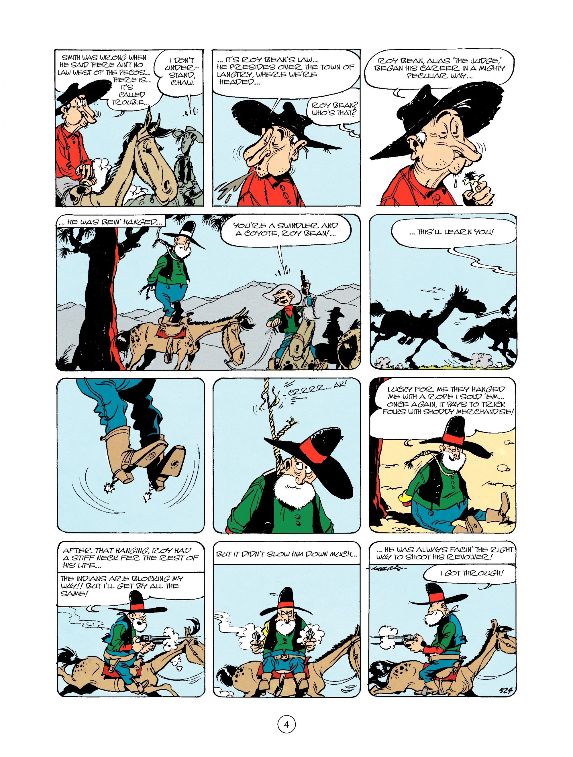 Read online A Lucky Luke Adventure comic -  Issue #24 - 4