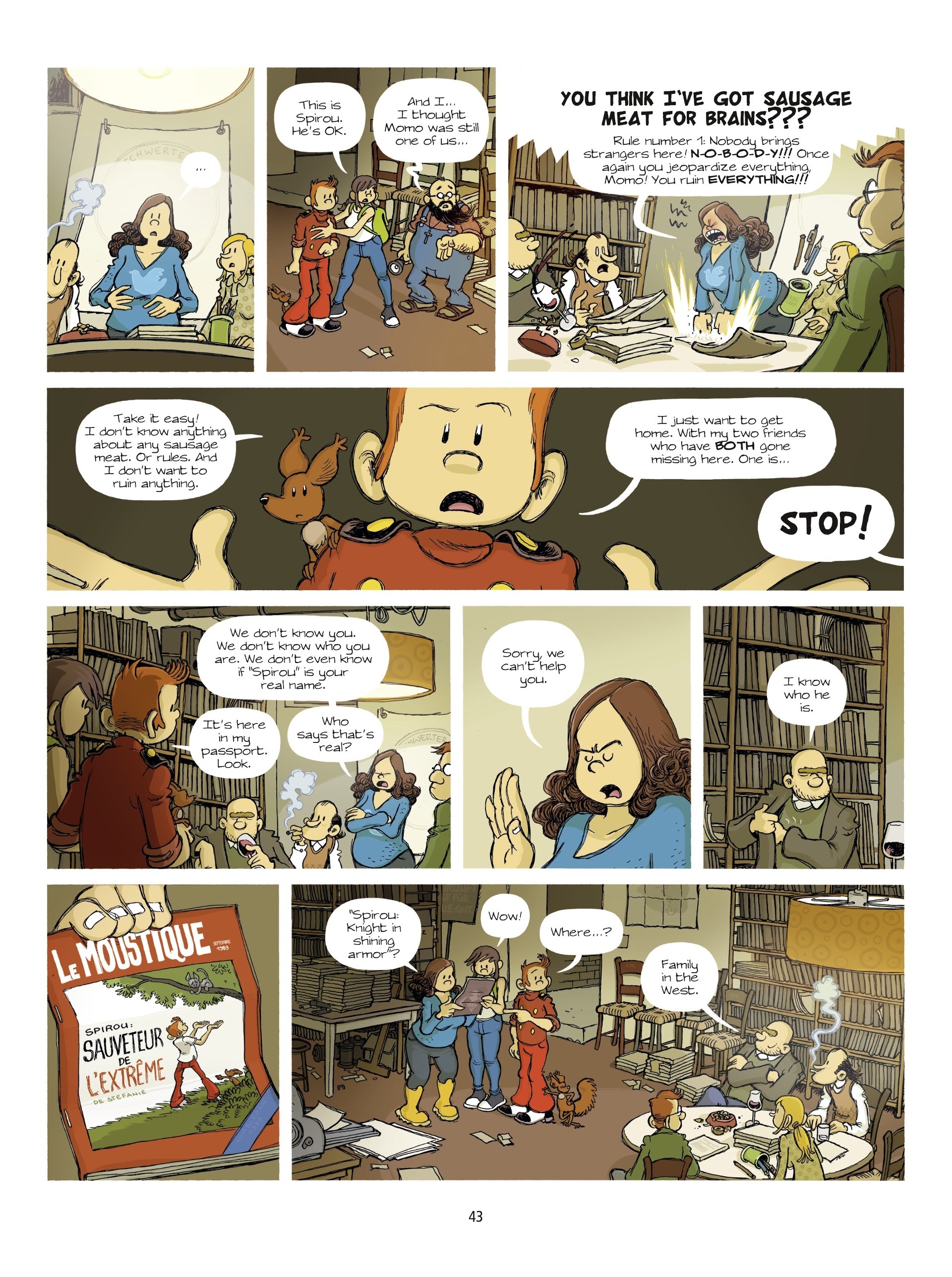 Read online Spirou In Berlin comic -  Issue # Full - 43