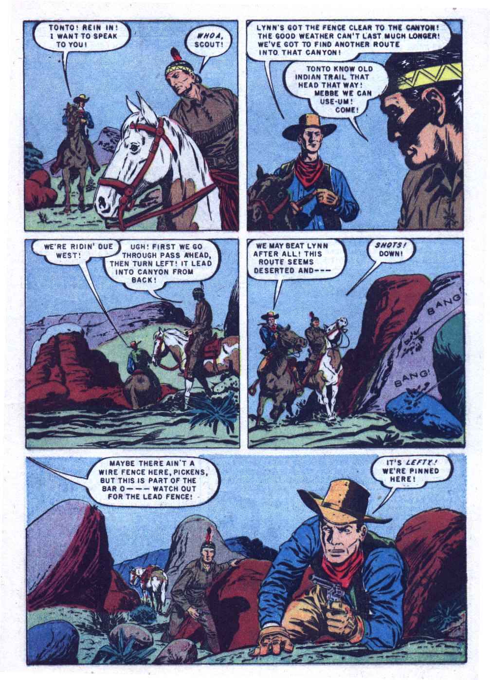 Read online Lone Ranger's Companion Tonto comic -  Issue #4 - 9