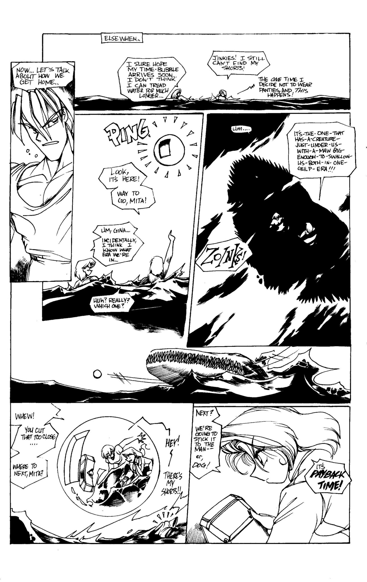 Read online Ninja High School (1986) comic -  Issue #55 - 26