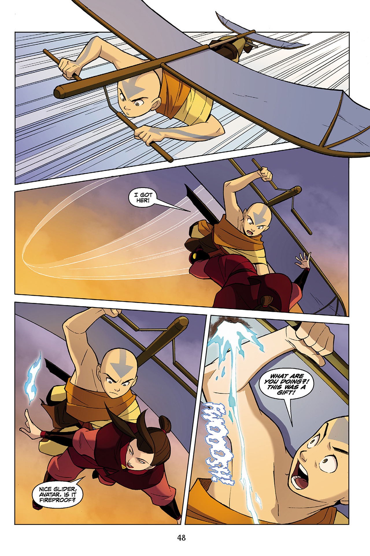 Read online Nickelodeon Avatar: The Last Airbender - The Search comic -  Issue # Part 1 - 49