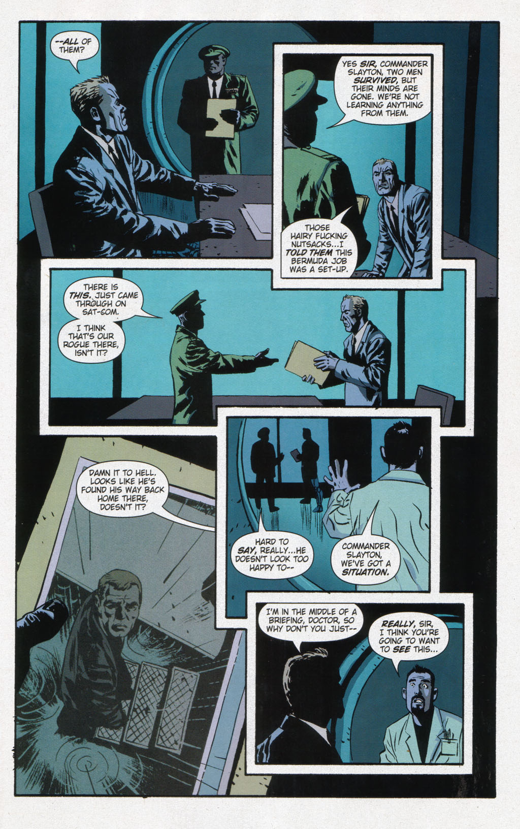 Read online Sleeper comic -  Issue #12 - 23