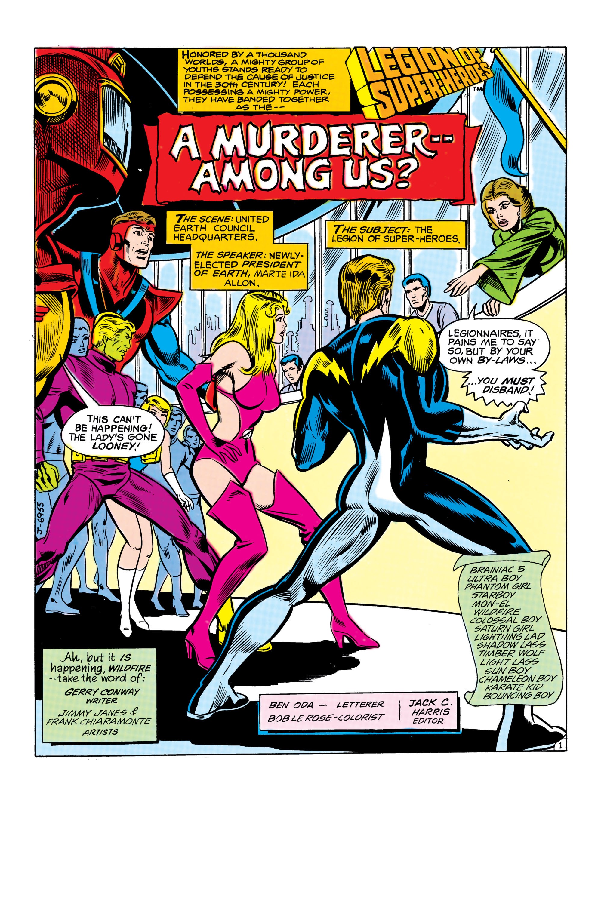 Read online Legion of Super-Heroes (1980) comic -  Issue #273 - 2