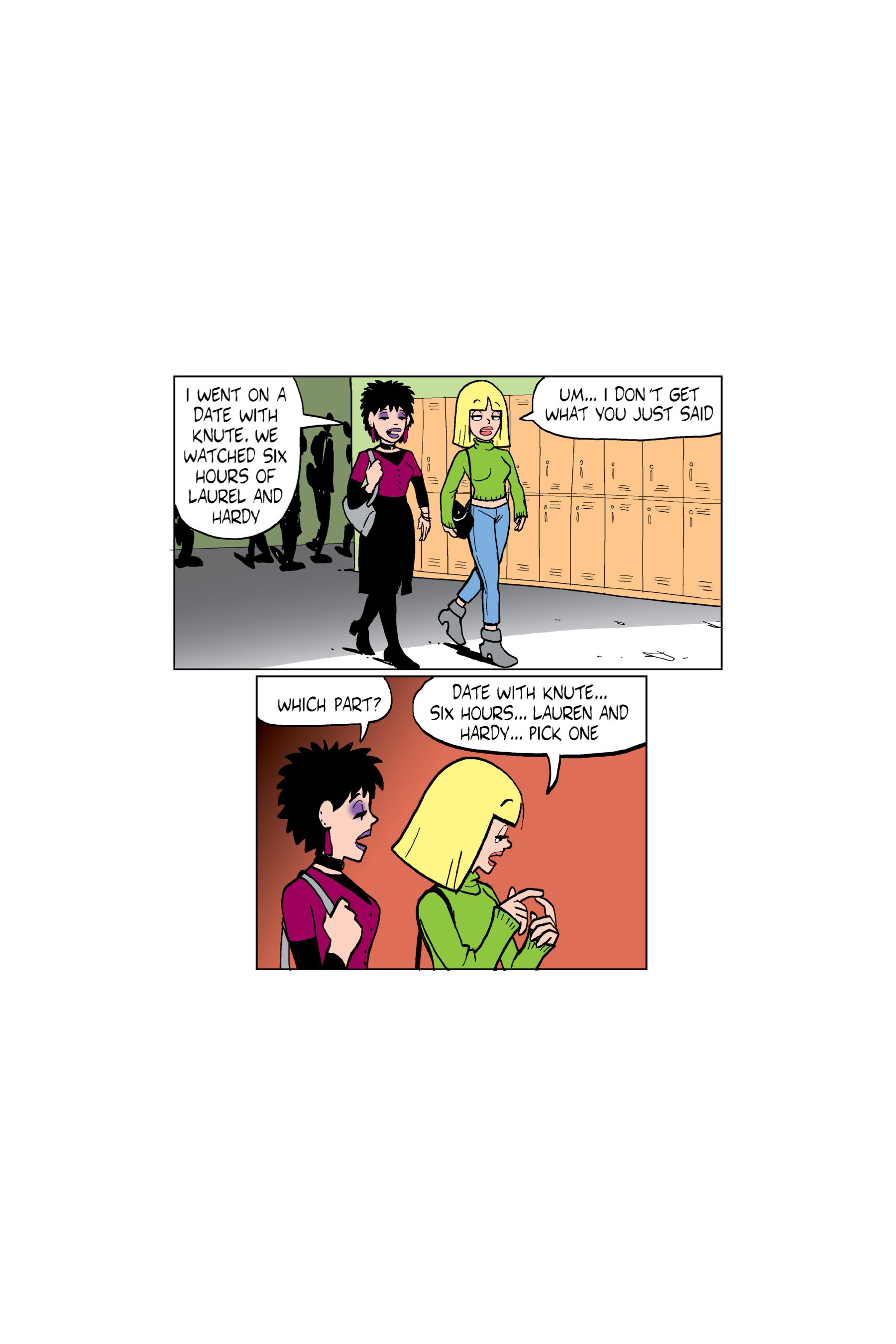 Read online Luann: Stress   Hormones = High School comic -  Issue # TPB - 23