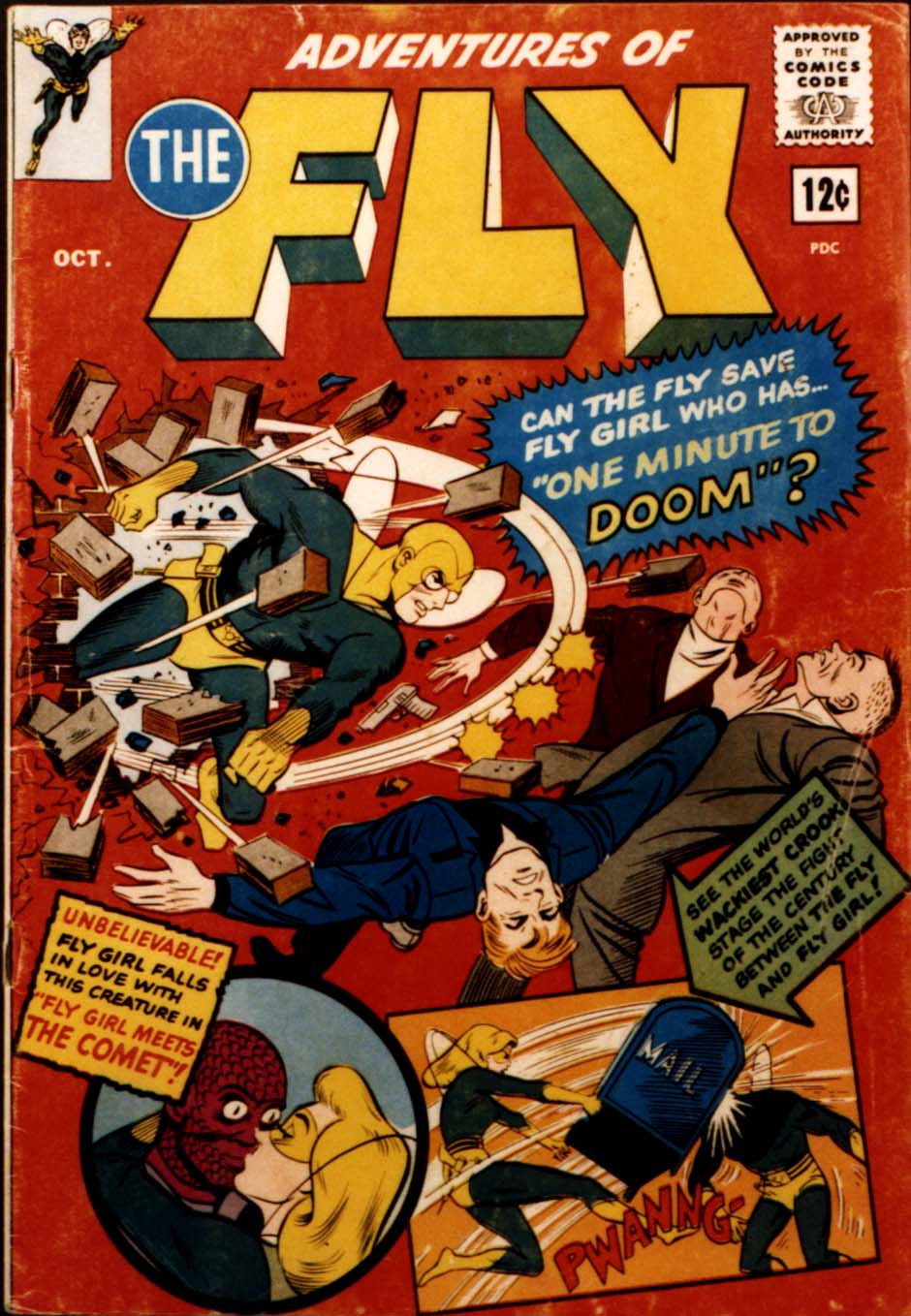 Read online Adventures of the Fly comic -  Issue #30 - 1