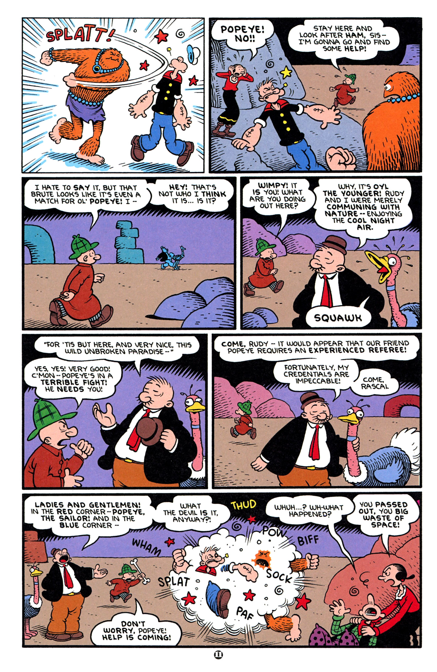 Read online Popeye (2012) comic -  Issue #7 - 13