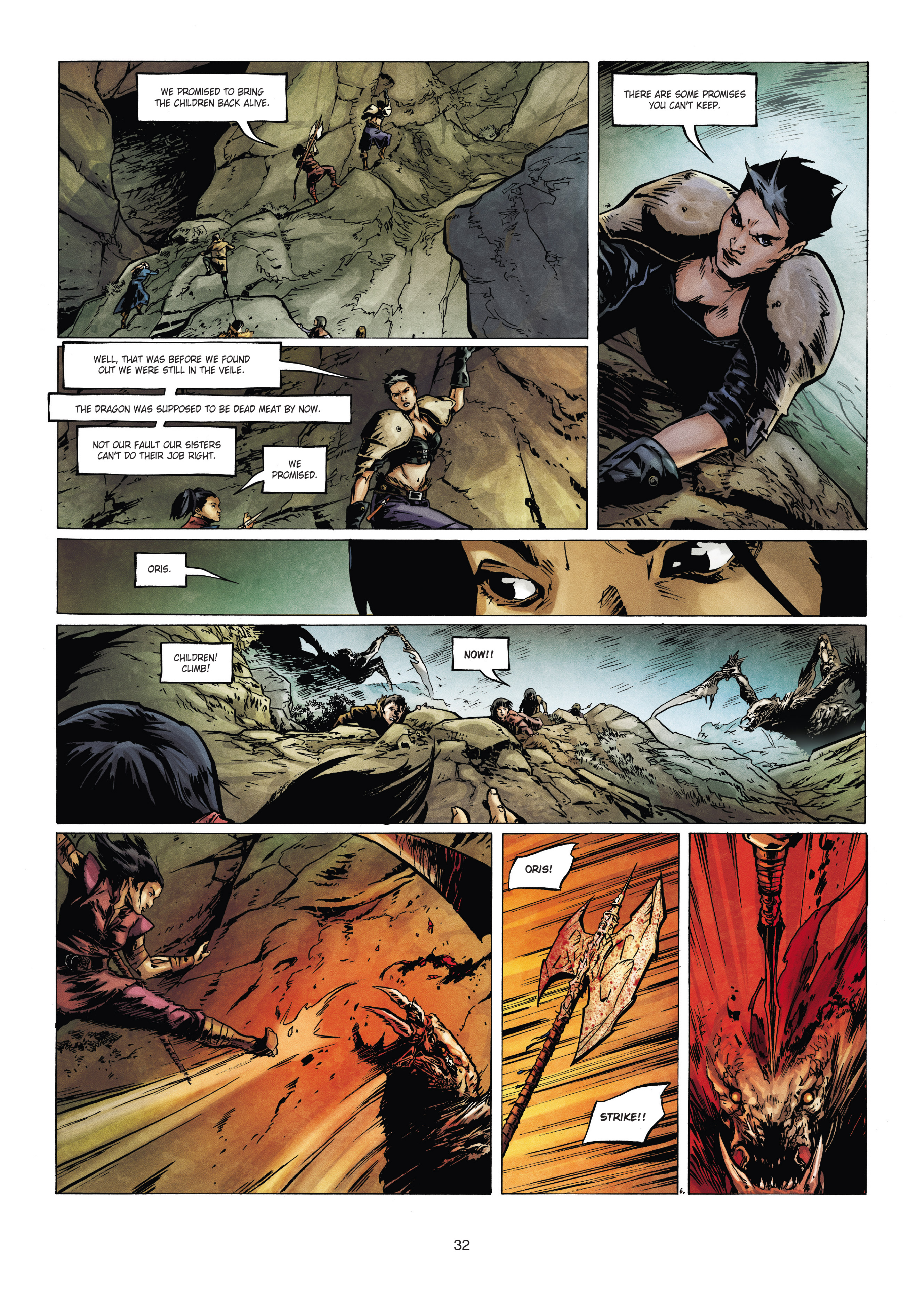 Read online Chronicles of the Dragon Knights comic -  Issue #21 - 32