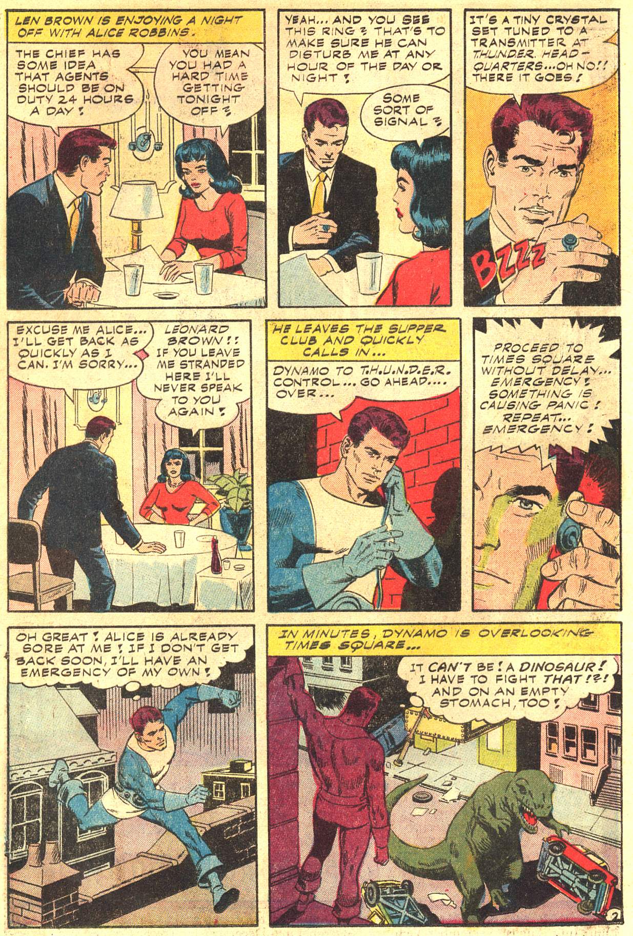 Read online T.H.U.N.D.E.R. Agents (1965) comic -  Issue #4 - 4
