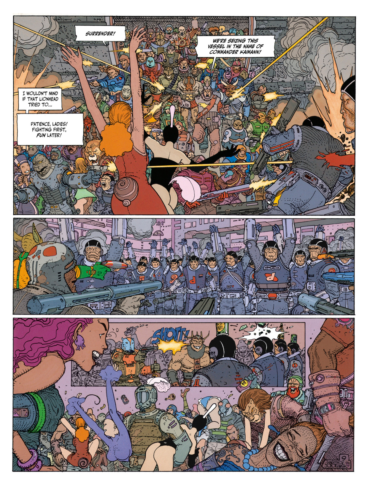 Read online Before the Incal comic -  Issue #6 - 12