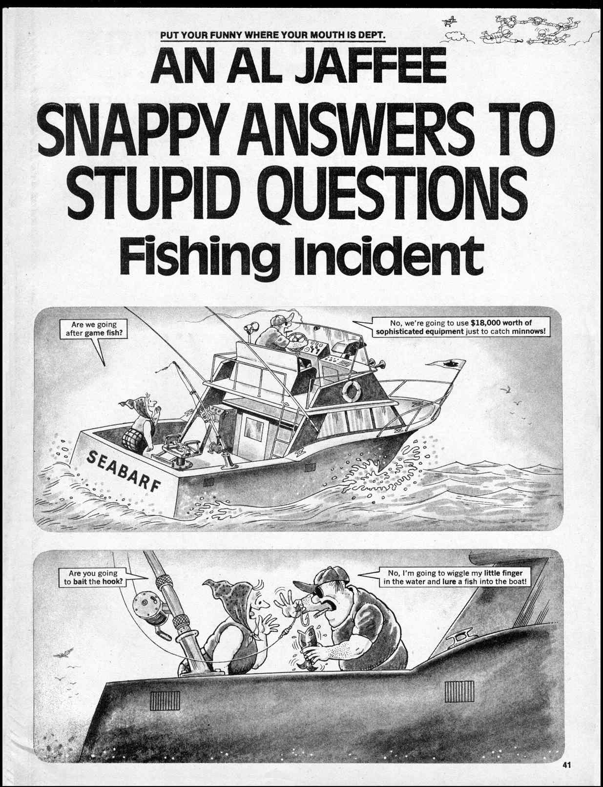 Read online MAD comic -  Issue #216 - 43