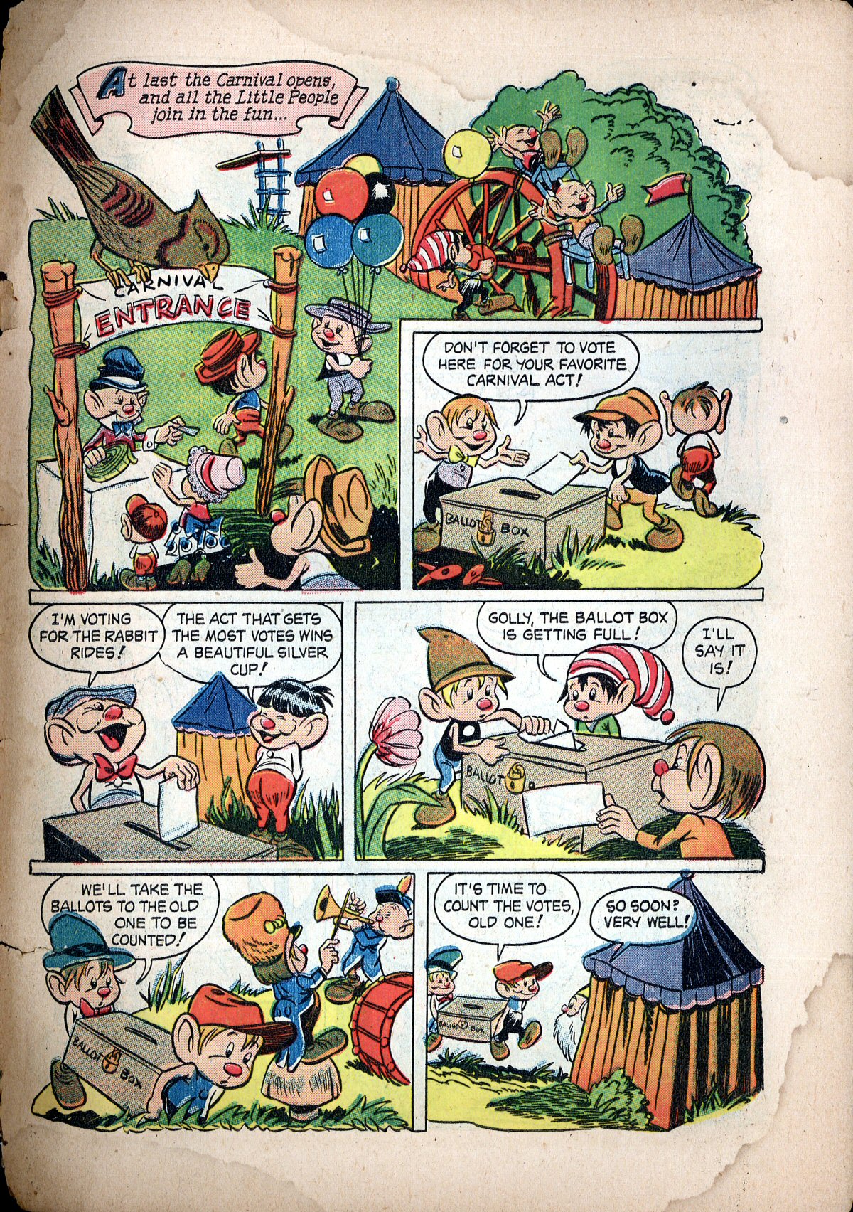 Read online Four Color Comics comic -  Issue #485 - 31