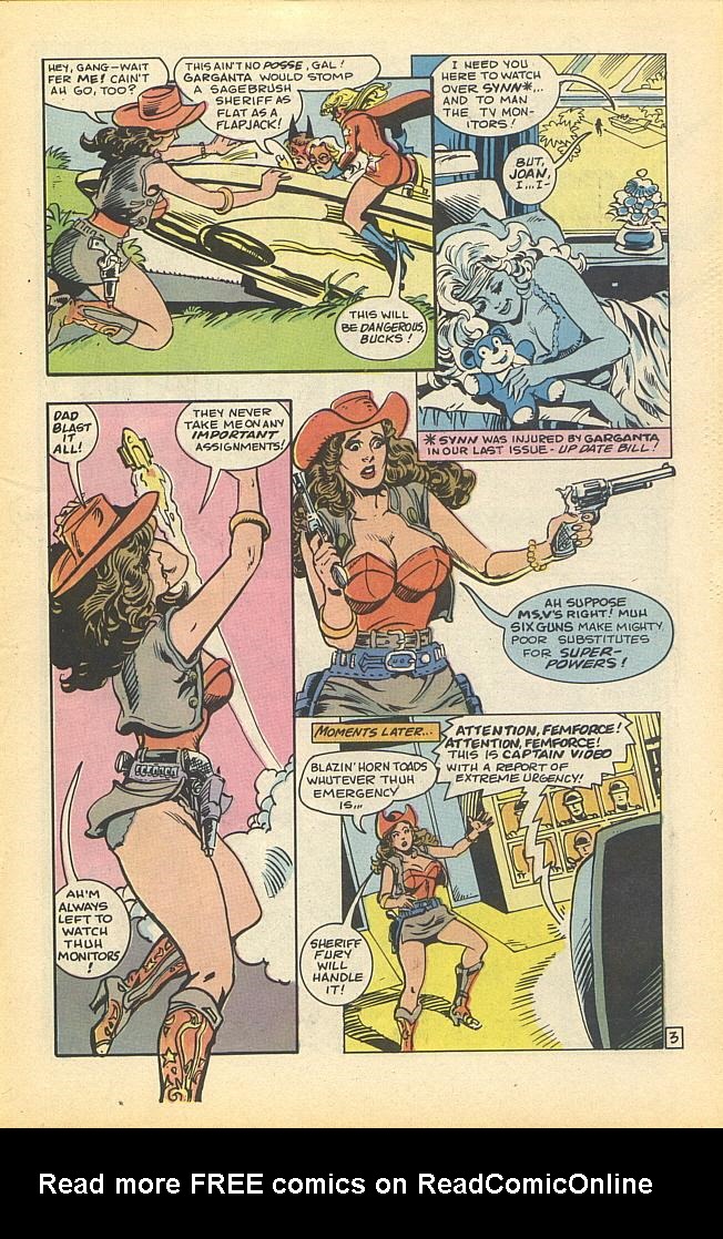 Read online Femforce comic -  Issue #64 - 5