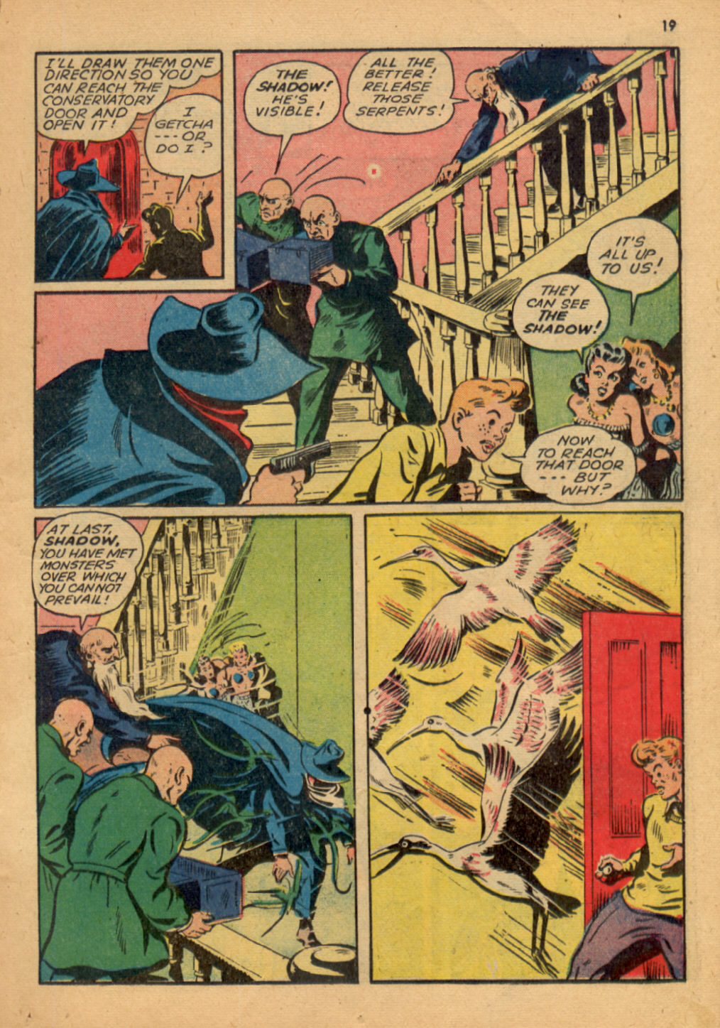 Read online Shadow Comics comic -  Issue #31 - 19