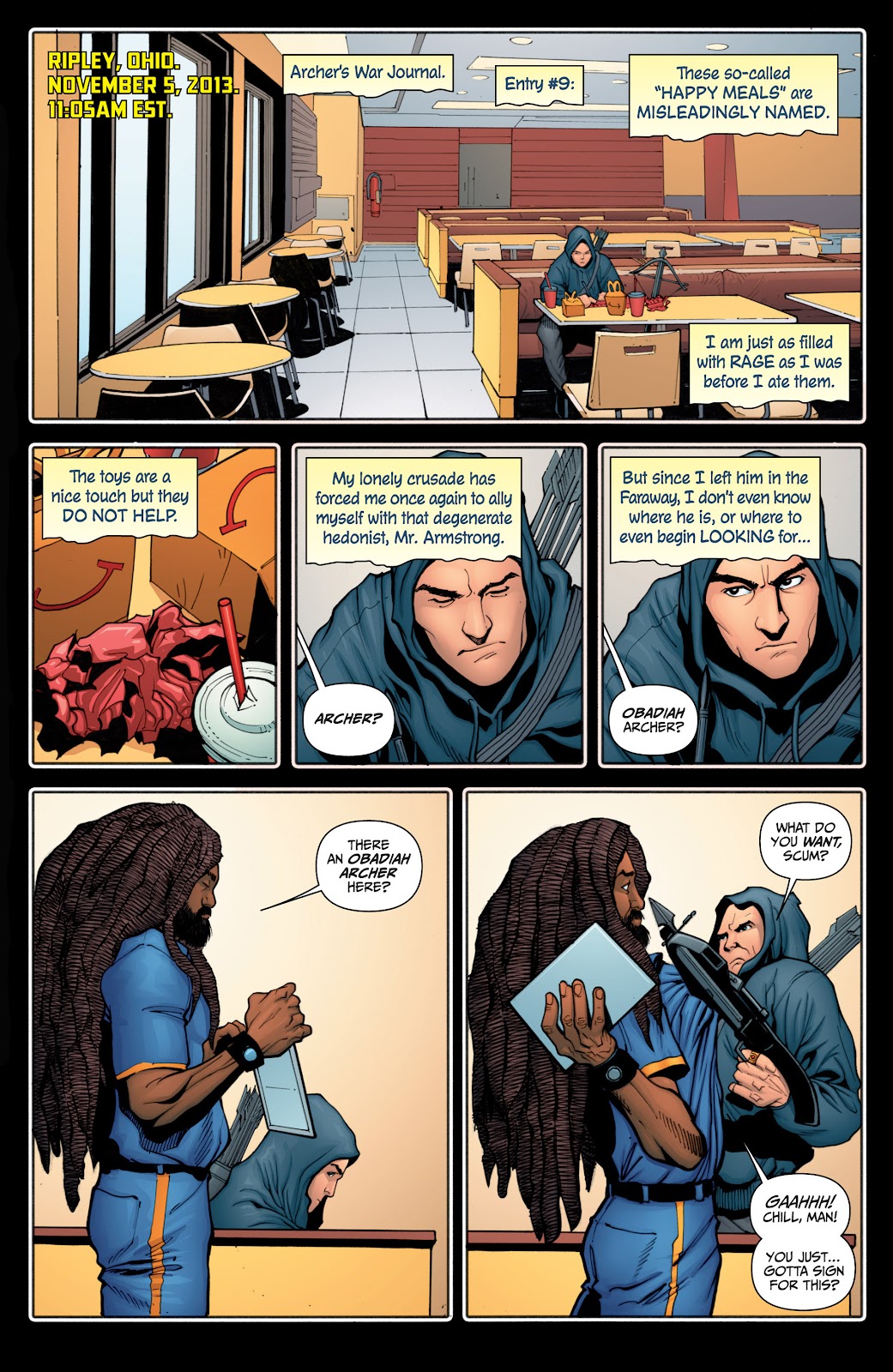 Archer and Armstrong issue 15 - Page 23