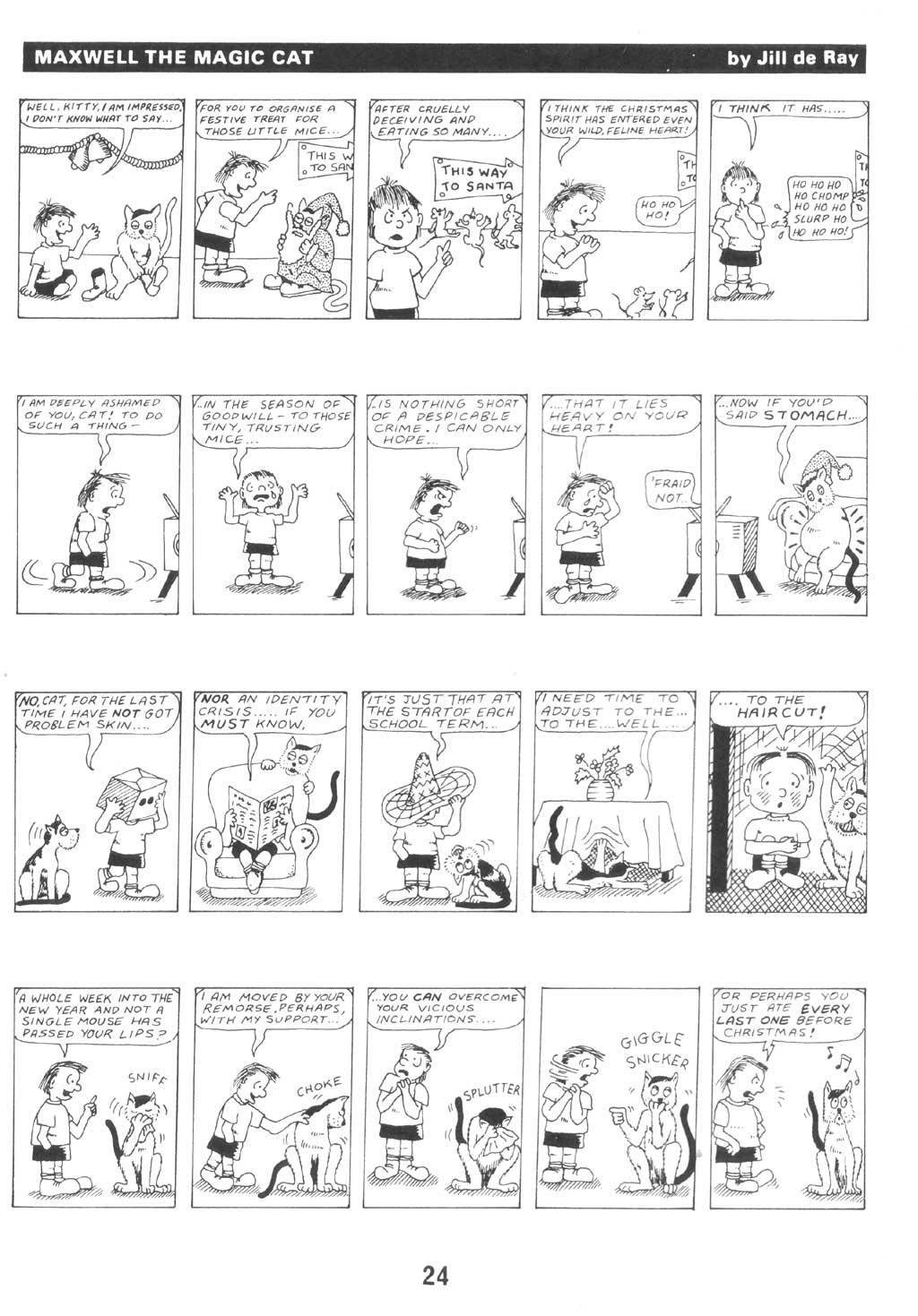 Read online Alan Moore's Maxwell the Magic Cat comic -  Issue #1 - 23