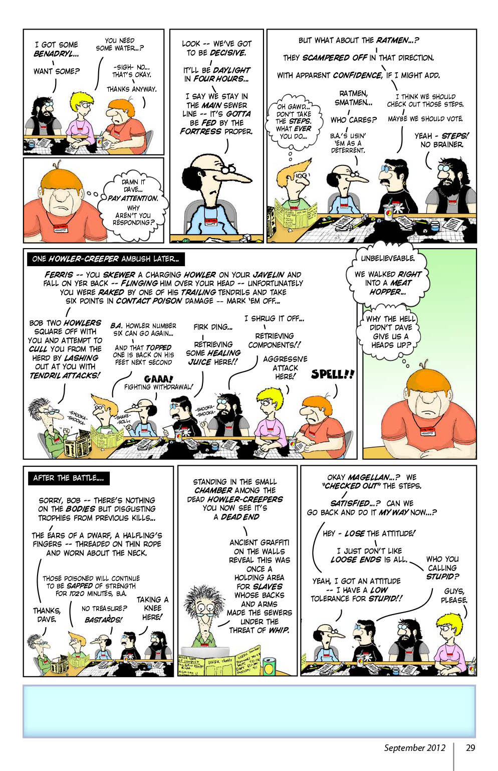 Read online Knights of the Dinner Table comic -  Issue #191 - 31