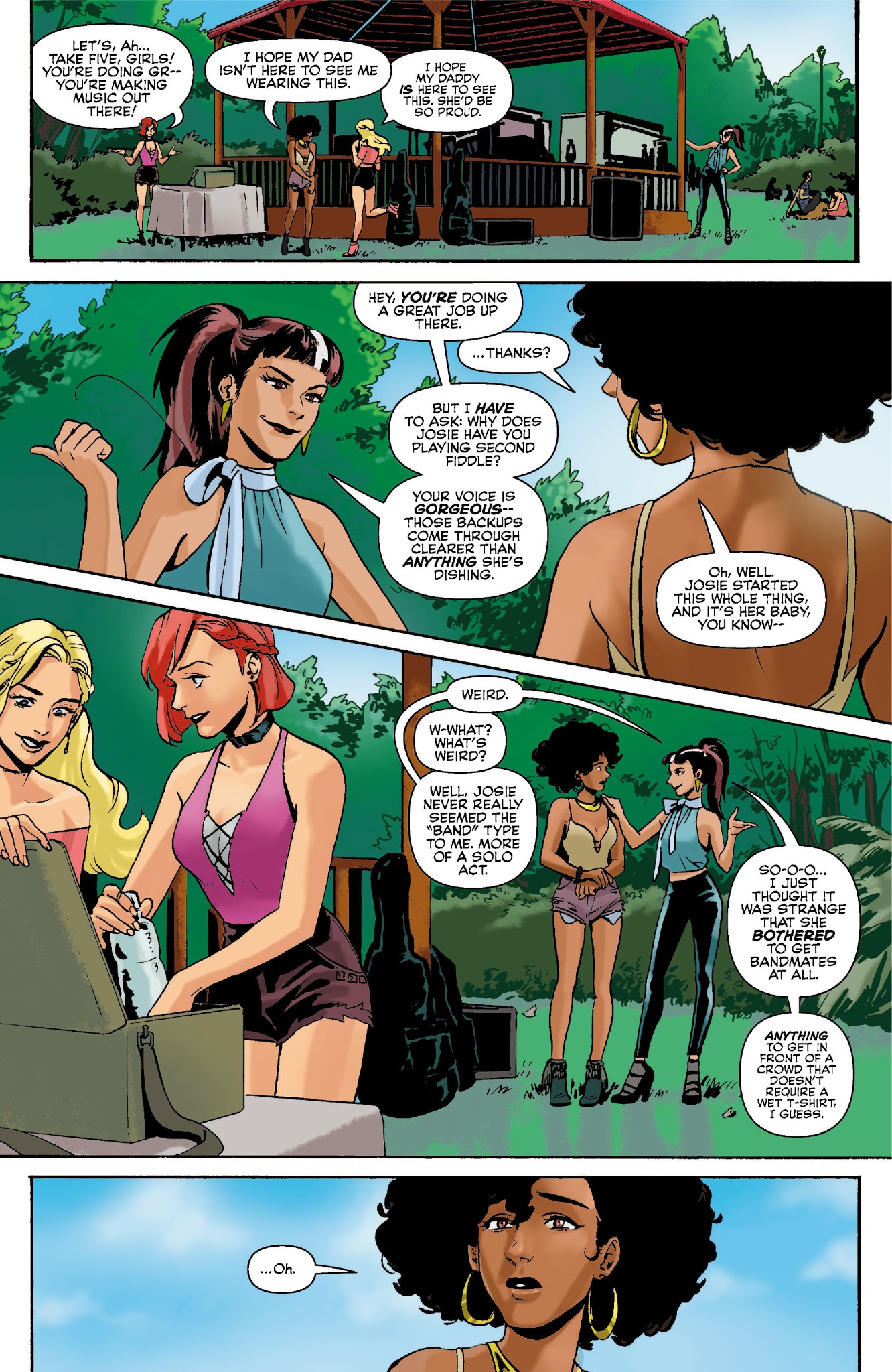 Read online Josie and the Pussycats comic -  Issue # _TPB 1 - 17
