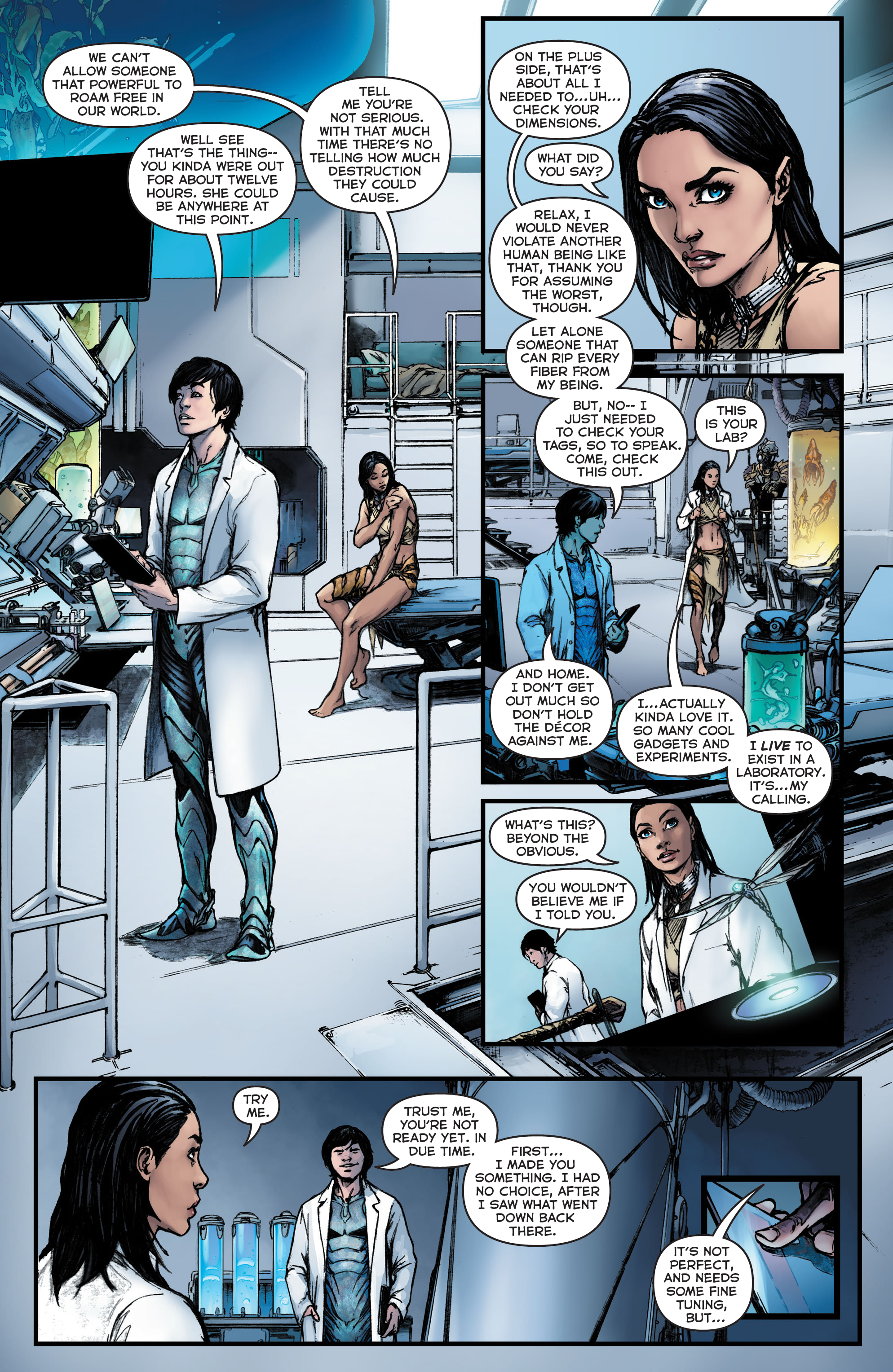 Read online Fathom The Core comic -  Issue #2 - 7