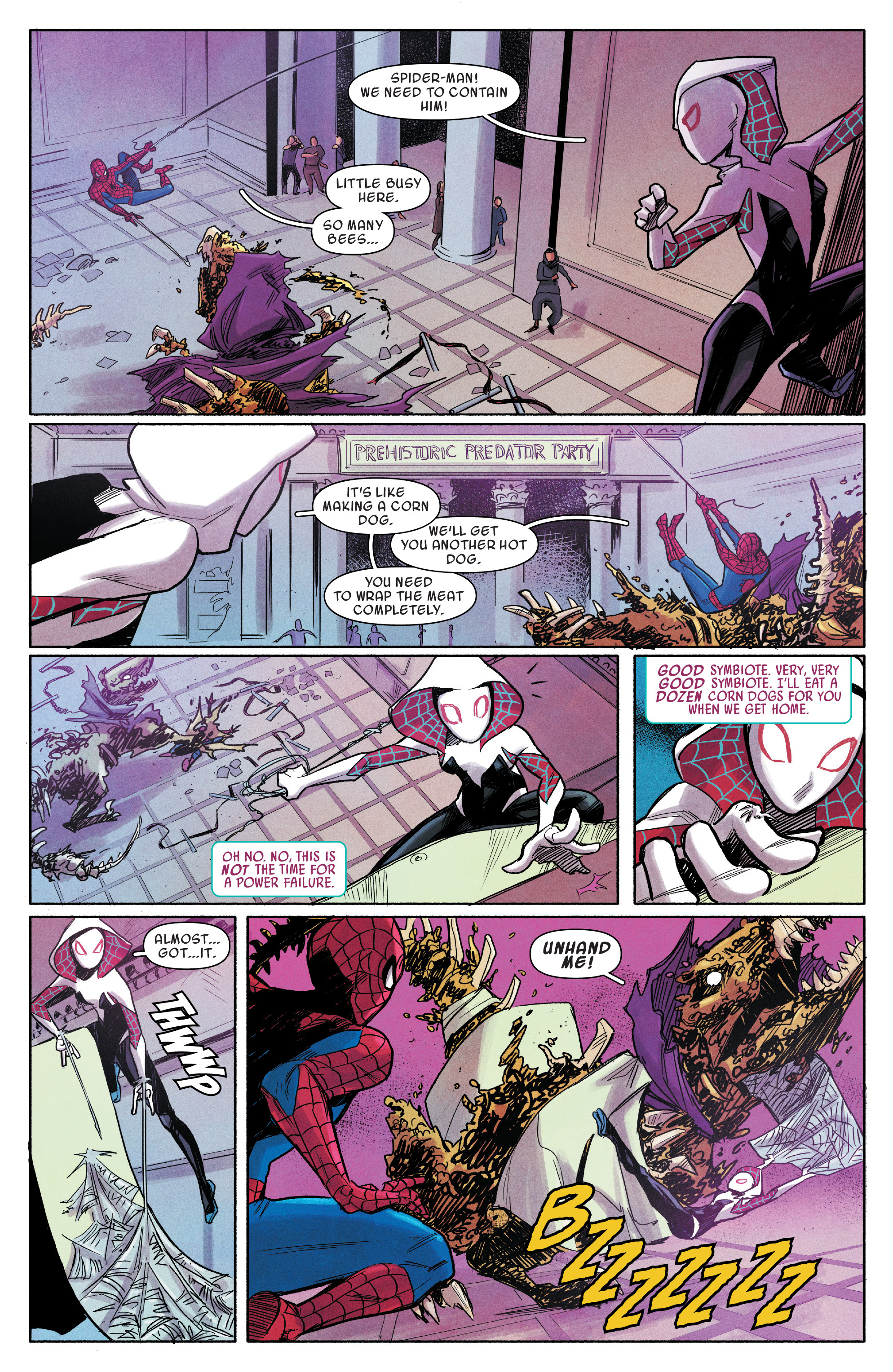 Read online Spider-Gwen: Ghost-Spider comic -  Issue #10 - 18