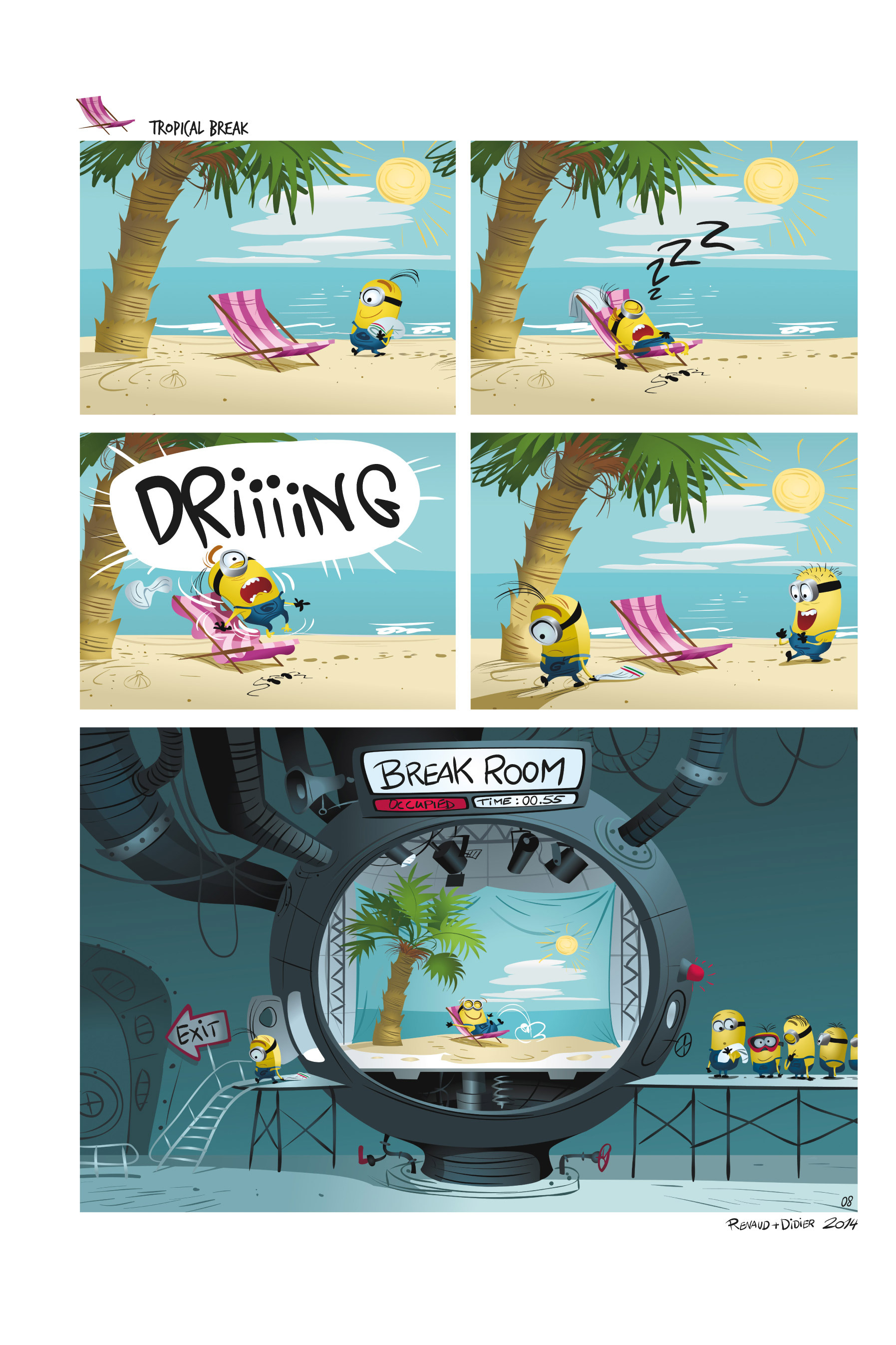 Read online Minions comic -  Issue #1 - 12