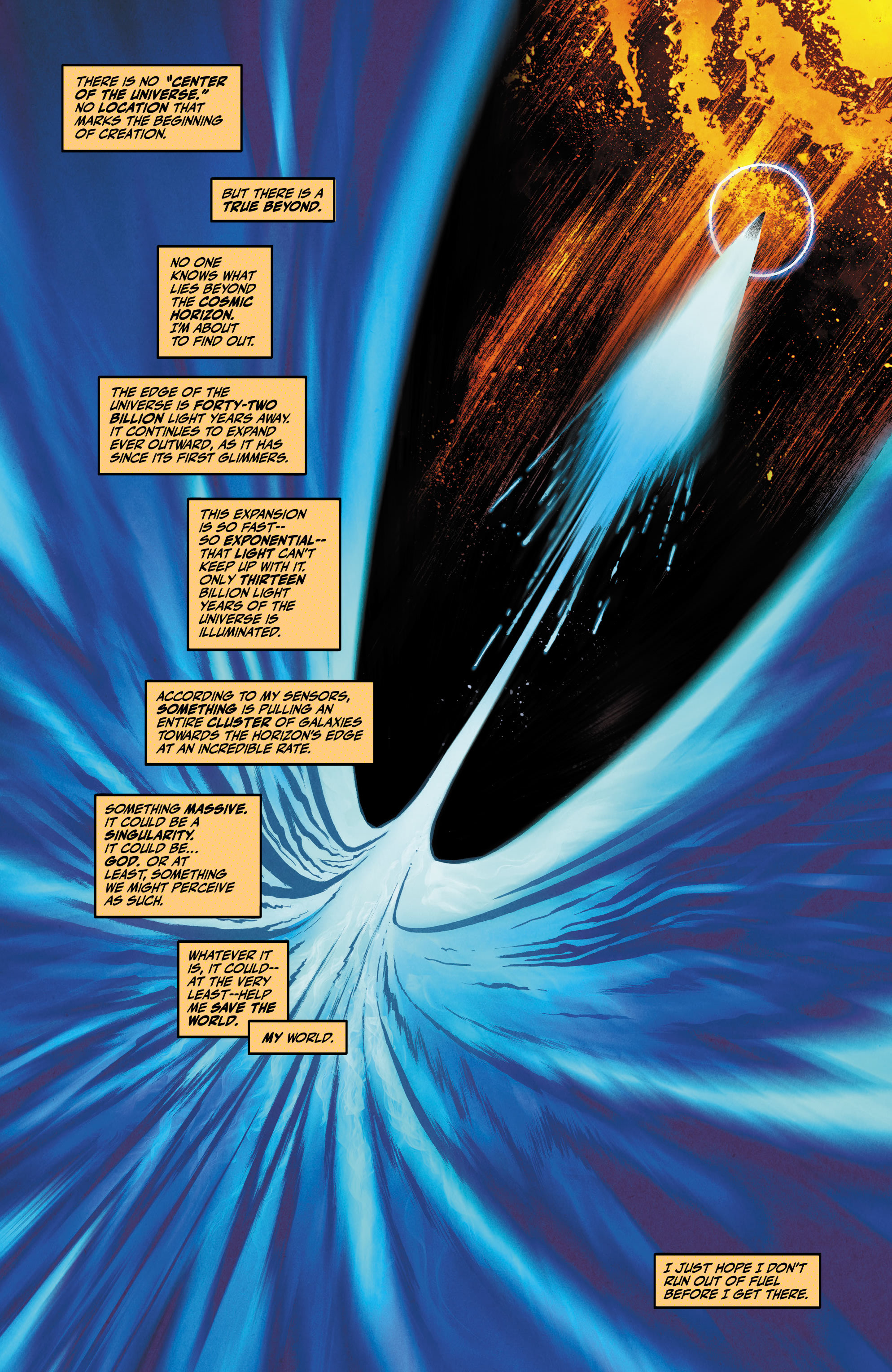 Read online The Blue Flame comic -  Issue #8 - 3