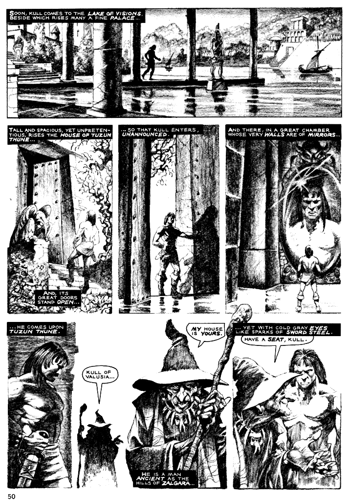 Read online The Savage Sword Of Conan comic -  Issue #34 - 50