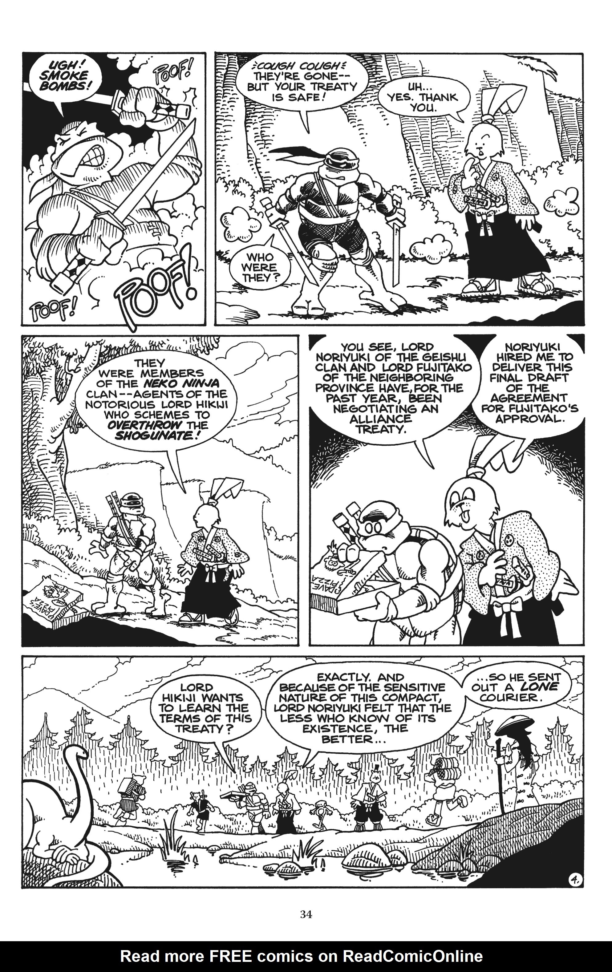 Read online Usagi Yojimbo/Teenage Mutant Ninja Turtles: The Complete Collection comic -  Issue # TPB (Part 1) - 31