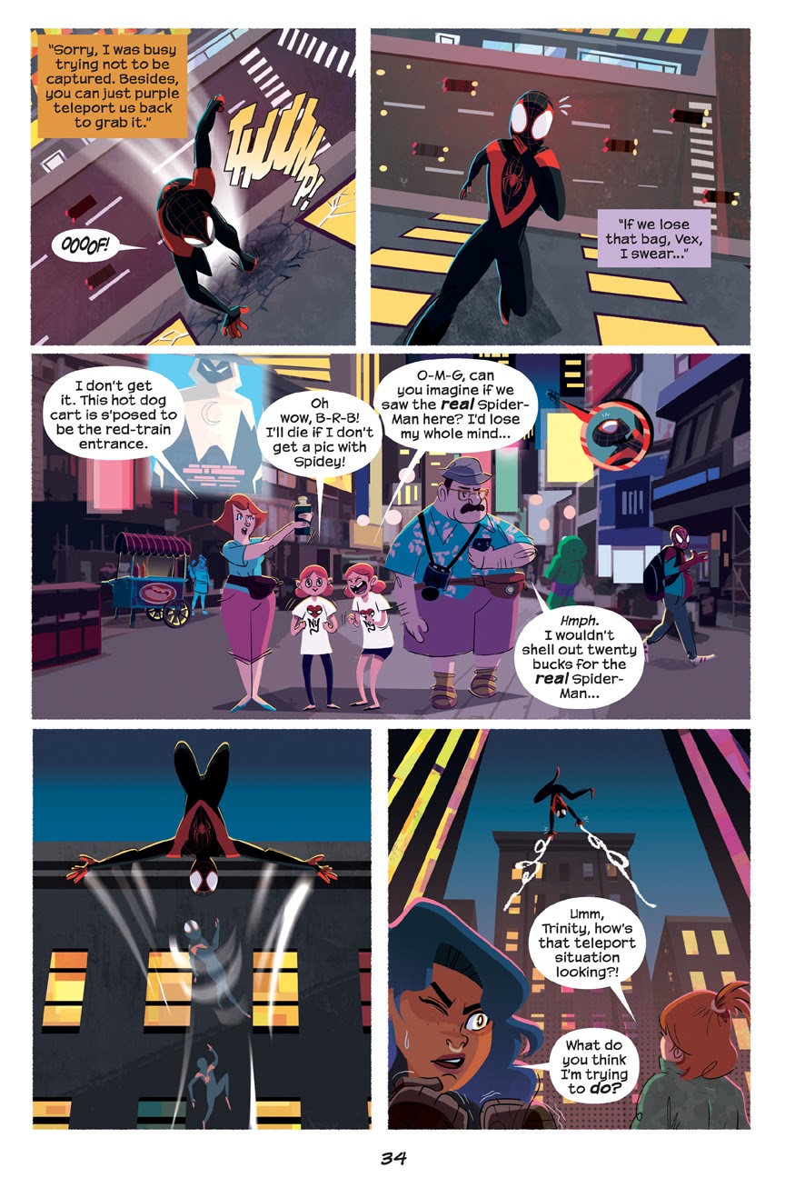 Read online Miles Morales: Shock Waves comic -  Issue # TPB - 38