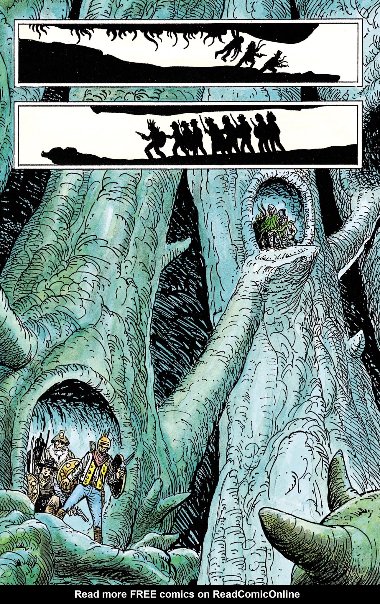 Read online Jonah Hex: Shadows West comic -  Issue # TPB (Part 4) - 7