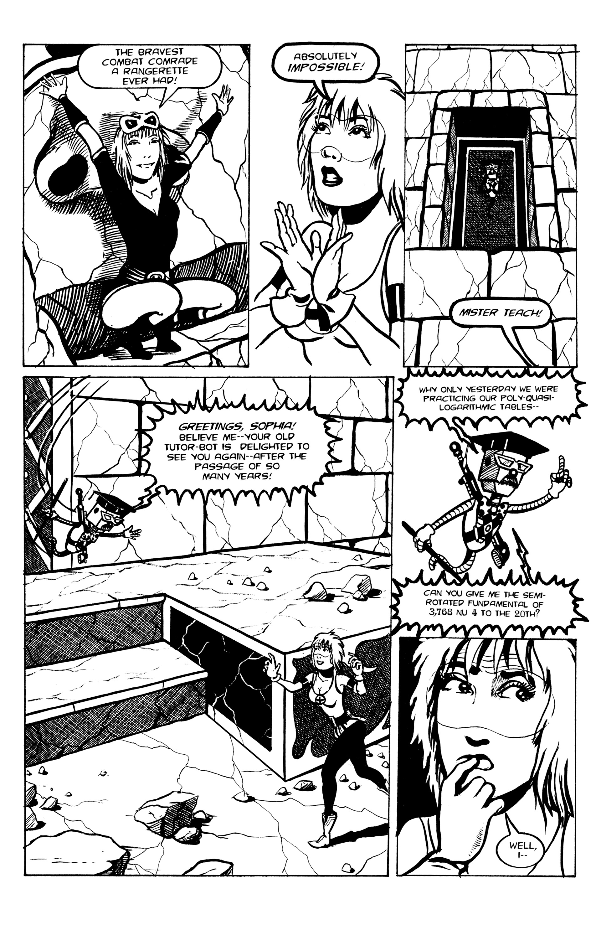 Read online Strange Attractors (1993) comic -  Issue #12 - 4