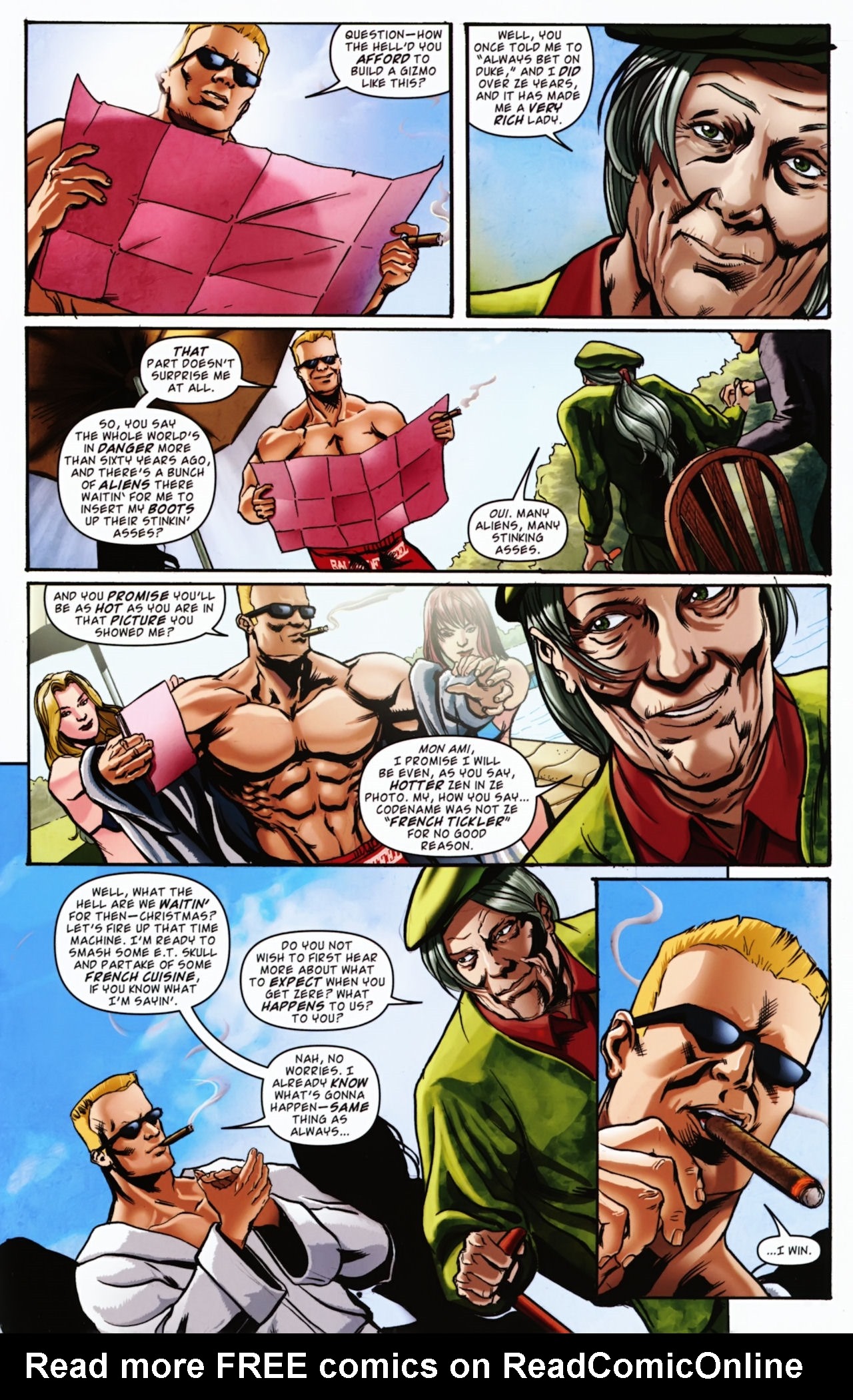 Read online Duke Nukem: Glorious Bastard comic -  Issue #1 - 19