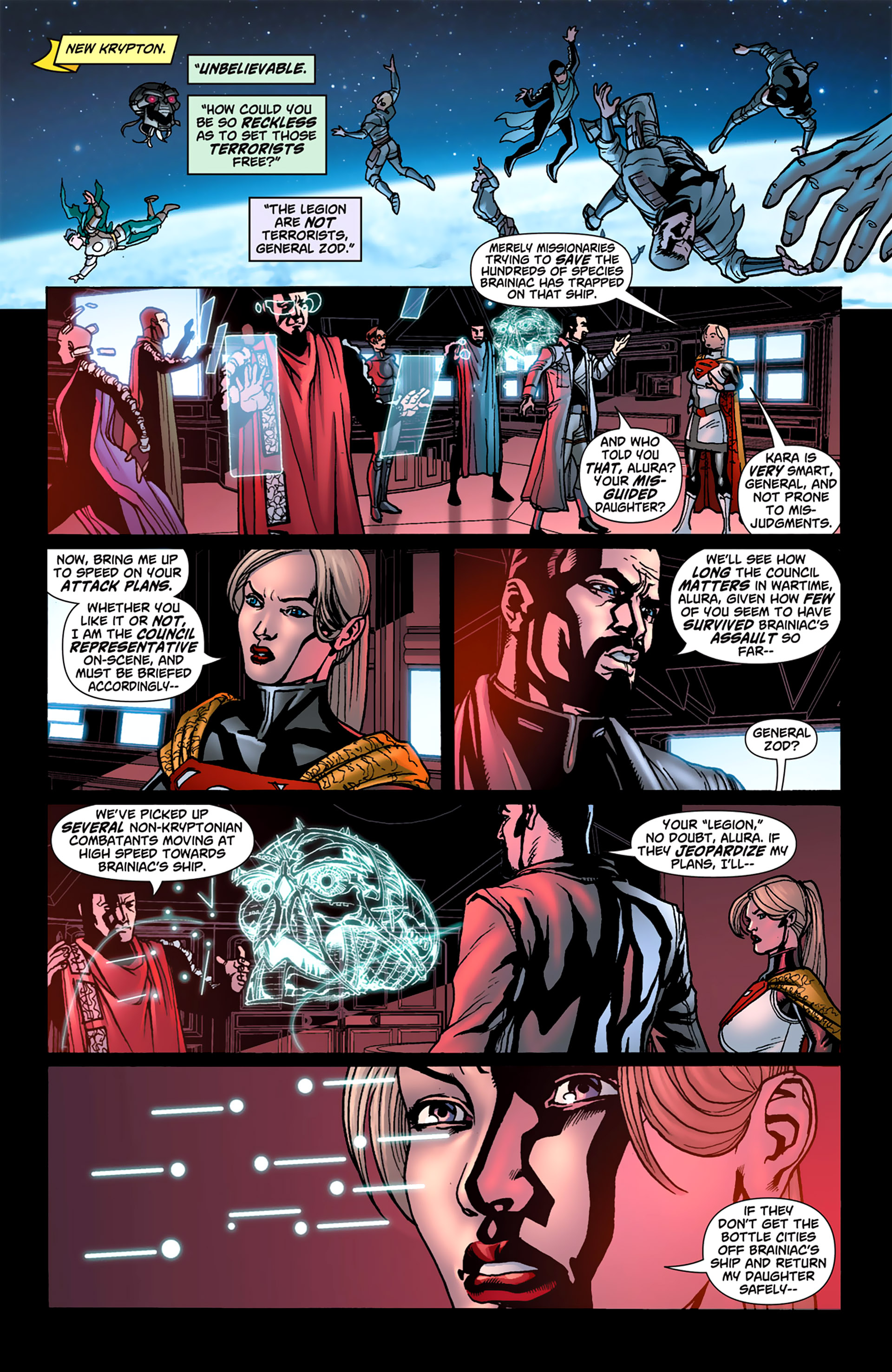 Read online Superman: Last Stand of New Krypton comic -  Issue #2 - 3