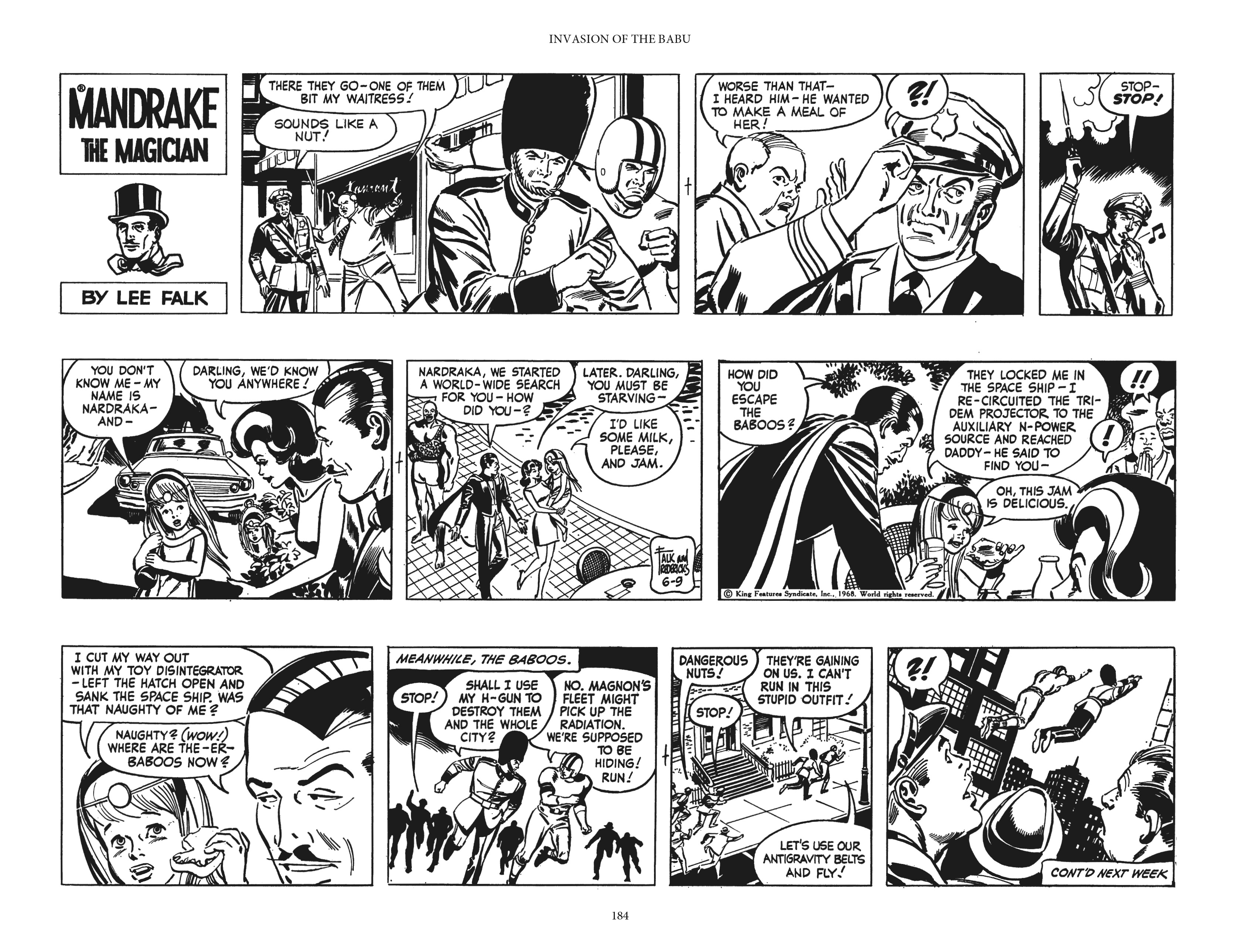 Read online Mandrake the Magician: The Fred Fredricks Sundays comic -  Issue # TPB (Part 2) - 85