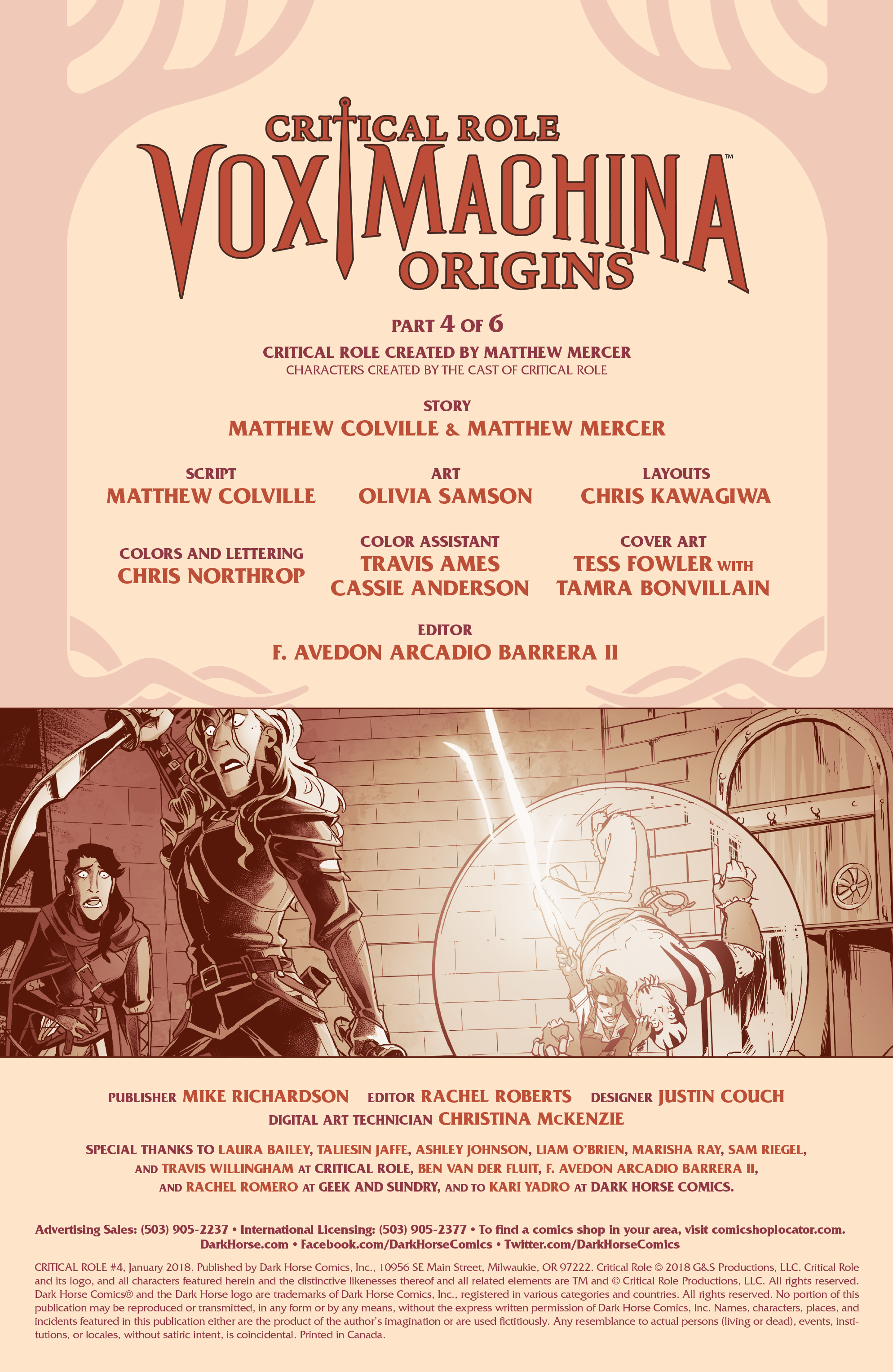 Read online Critical Role comic -  Issue #4 - 2