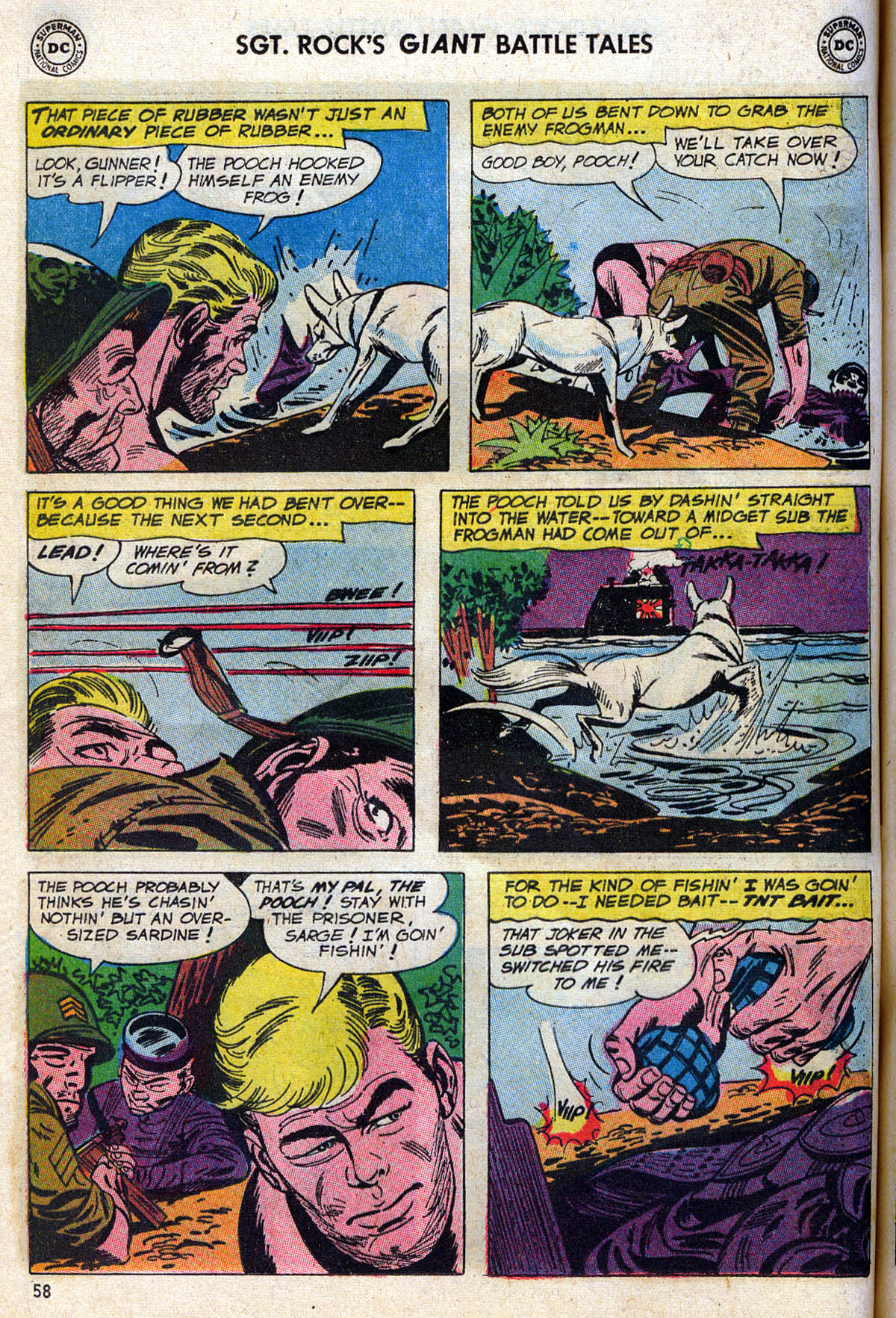 Read online Our Army at War (1952) comic -  Issue #164 - 59