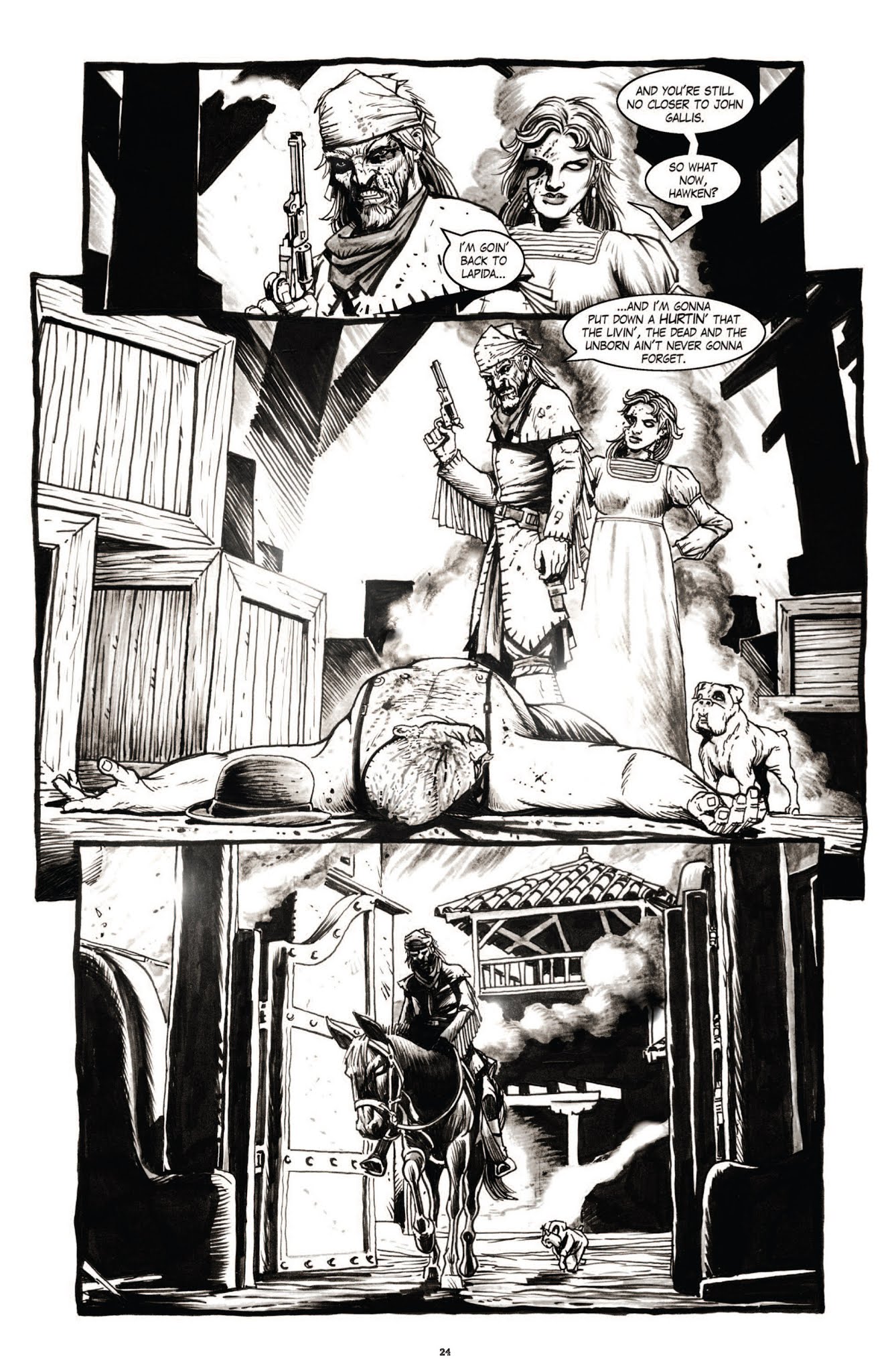 Read online Hawken comic -  Issue #5 - 26
