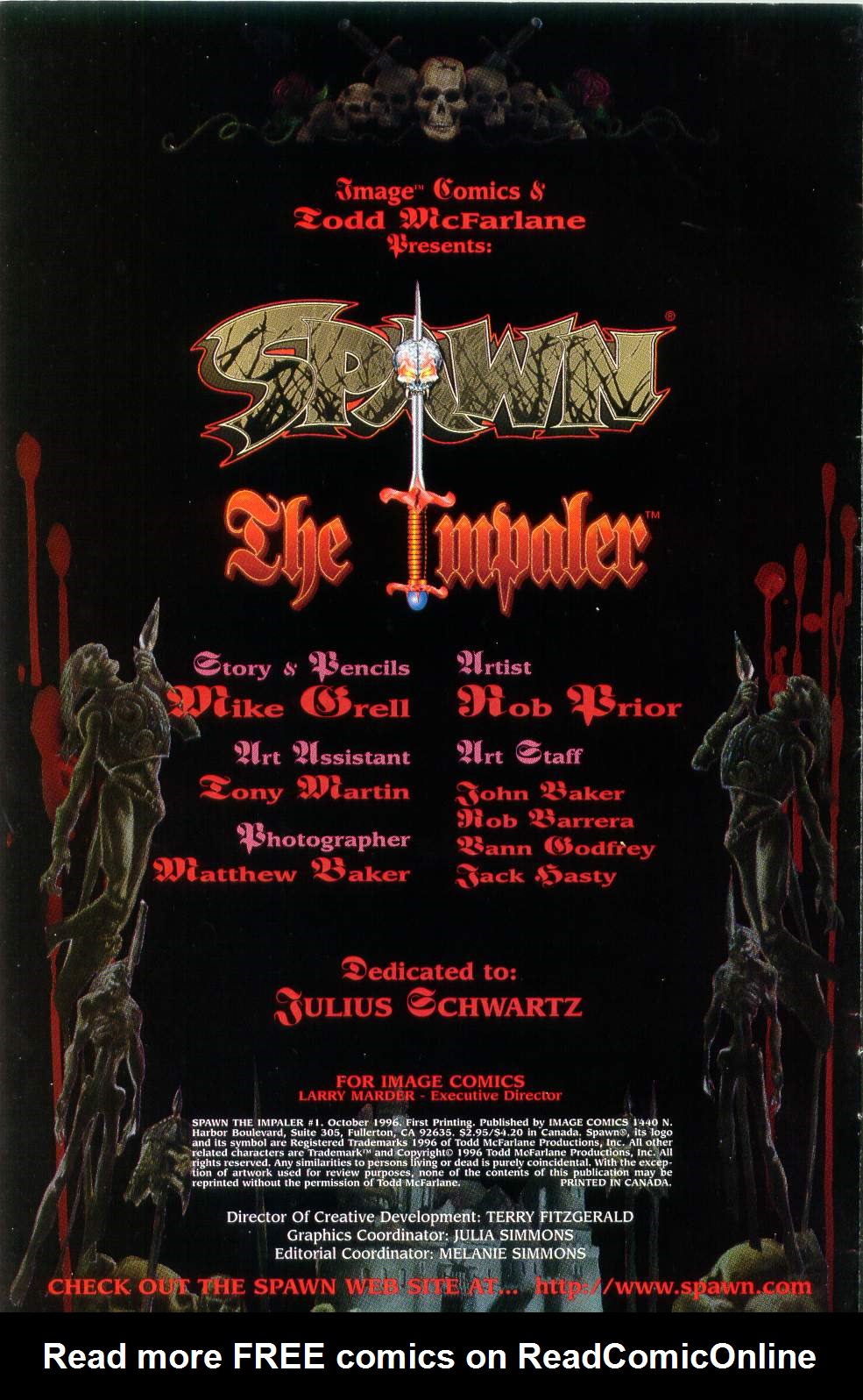 Read online Spawn the Impaler comic -  Issue #1 - 2