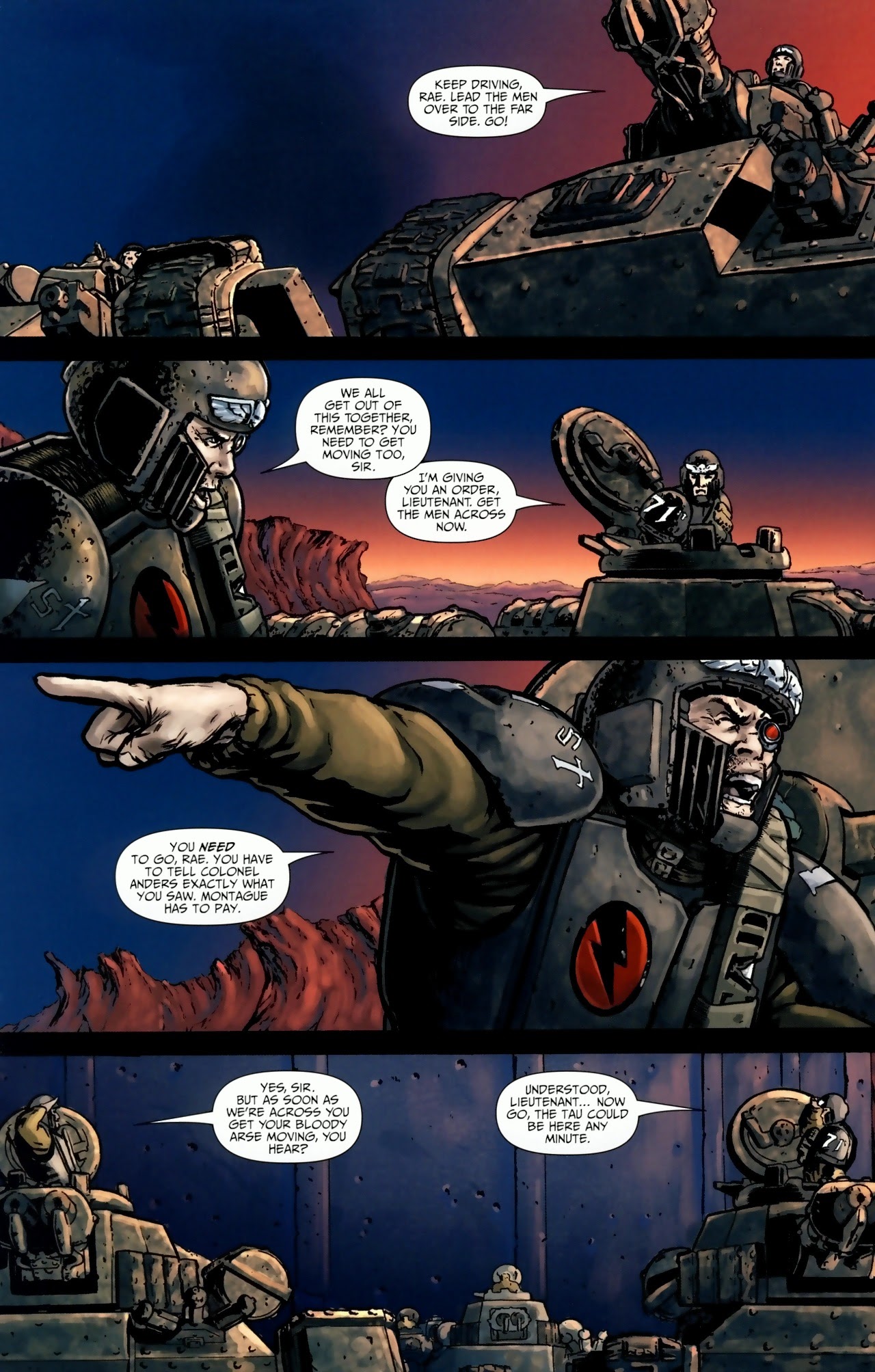Read online Warhammer 40,000: Fire & Honour comic -  Issue #4 - 17