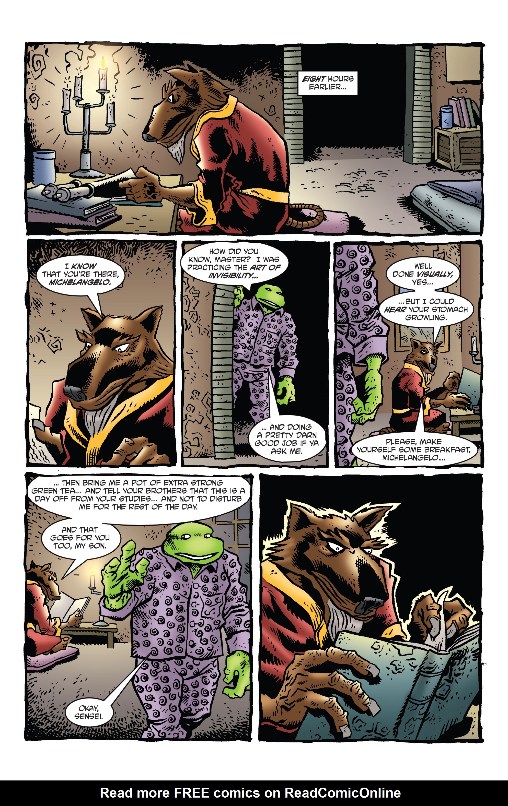 Read online Teenage Mutant Ninja Turtles: Best Of comic -  Issue # Splinter - 34
