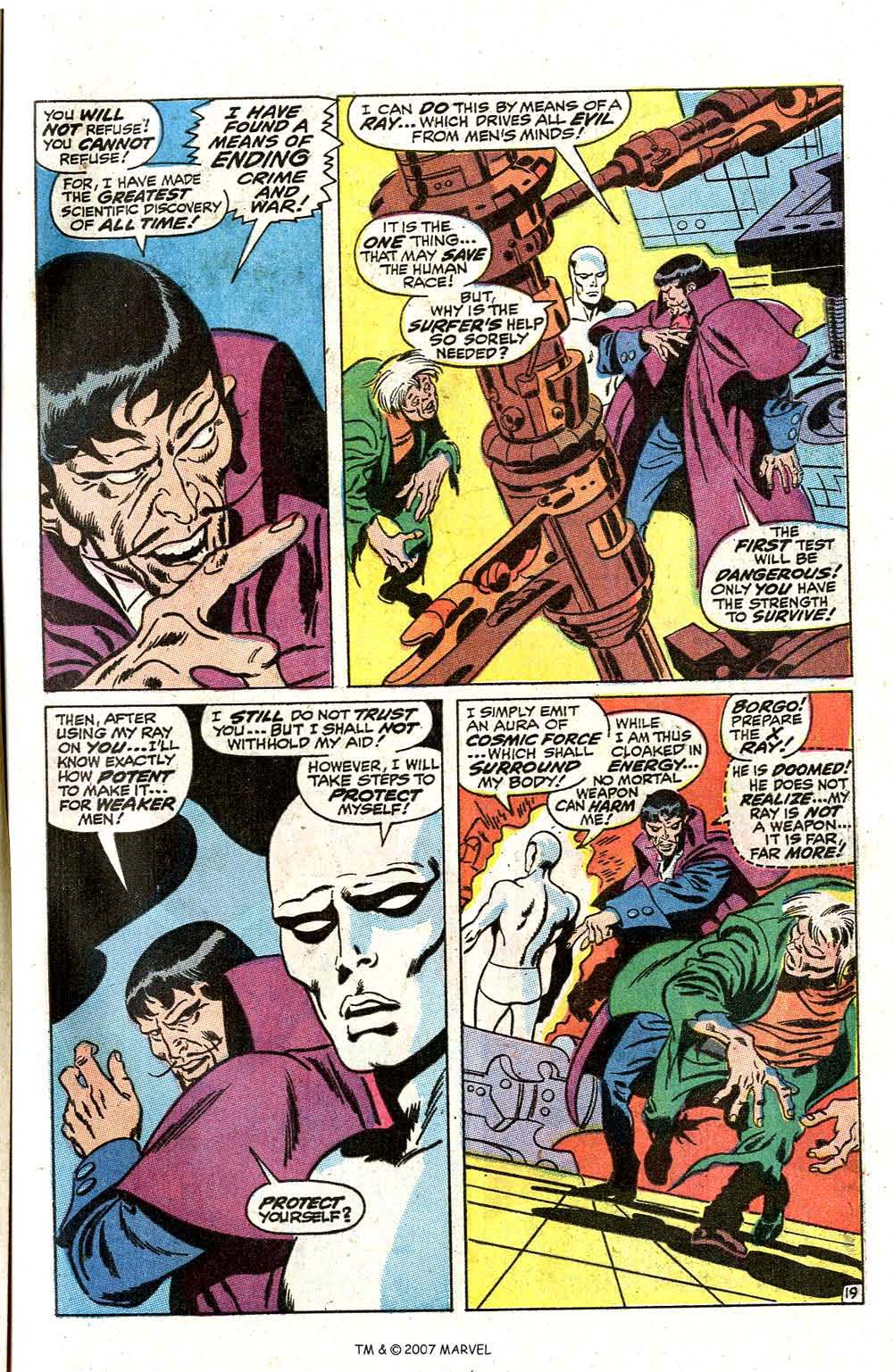 Read online Silver Surfer (1968) comic -  Issue #7 - 25