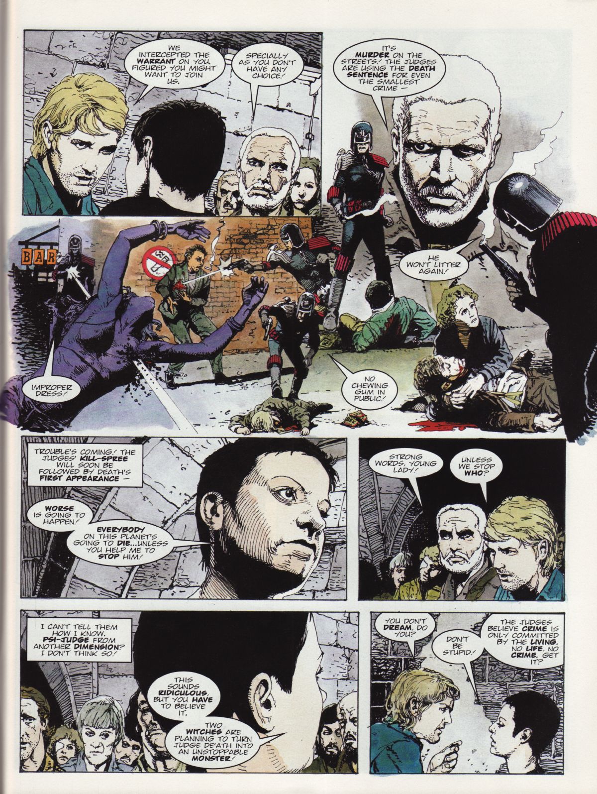 Read online Judge Dredd Megazine (Vol. 5) comic -  Issue #216 - 87