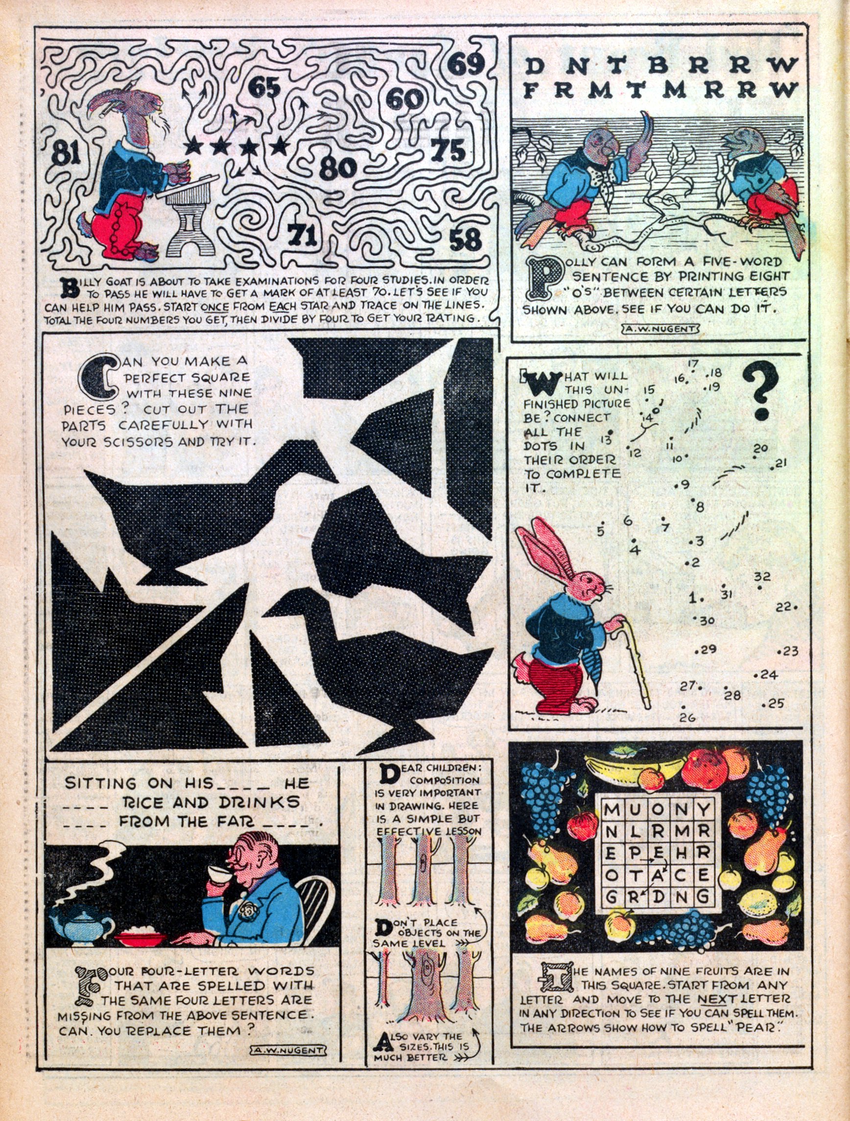 Read online Famous Funnies comic -  Issue #7 - 64