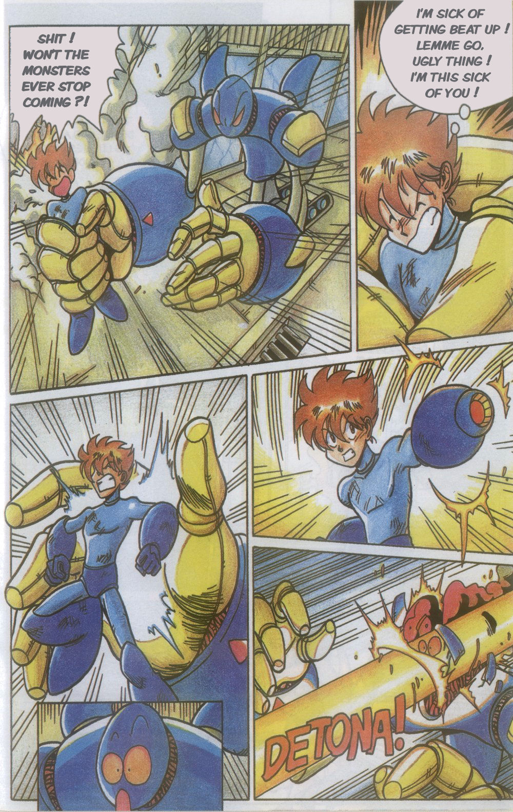 Read online Novas Aventuras de Megaman comic -  Issue #11 - 22